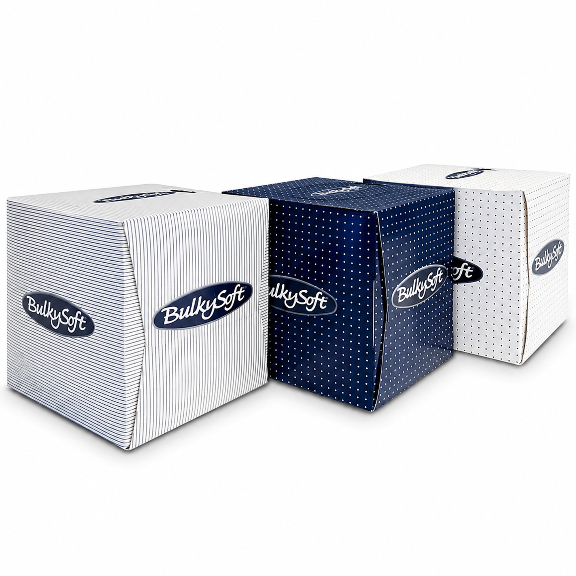 Cosmetic Tissue Cubes | 2-ply | Pulp | 90 sheets | BulkySoft 68360 Excellence