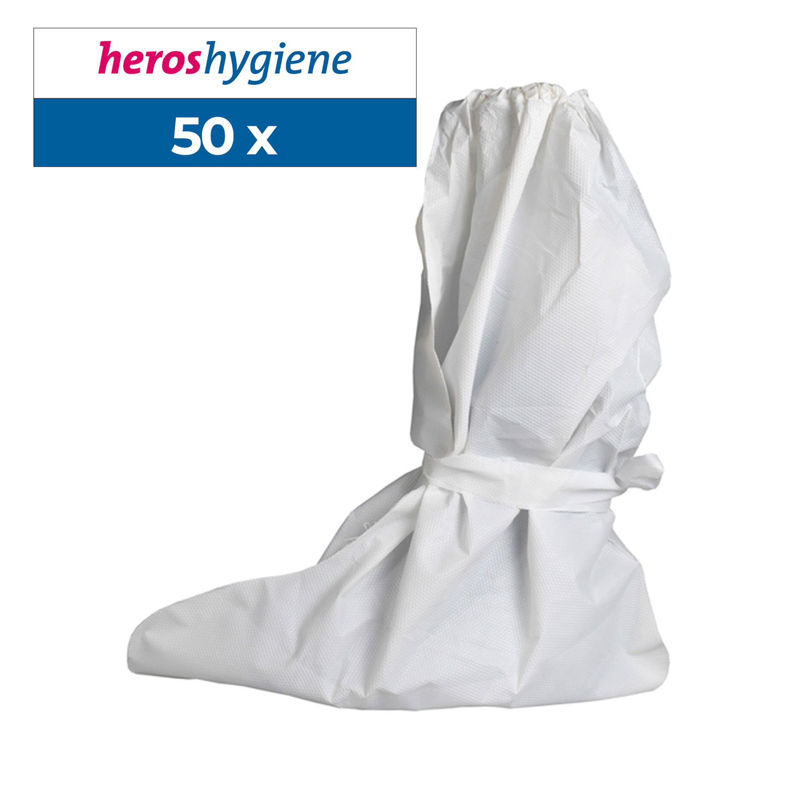 CPE-Überstiefel Weiss 55 cm