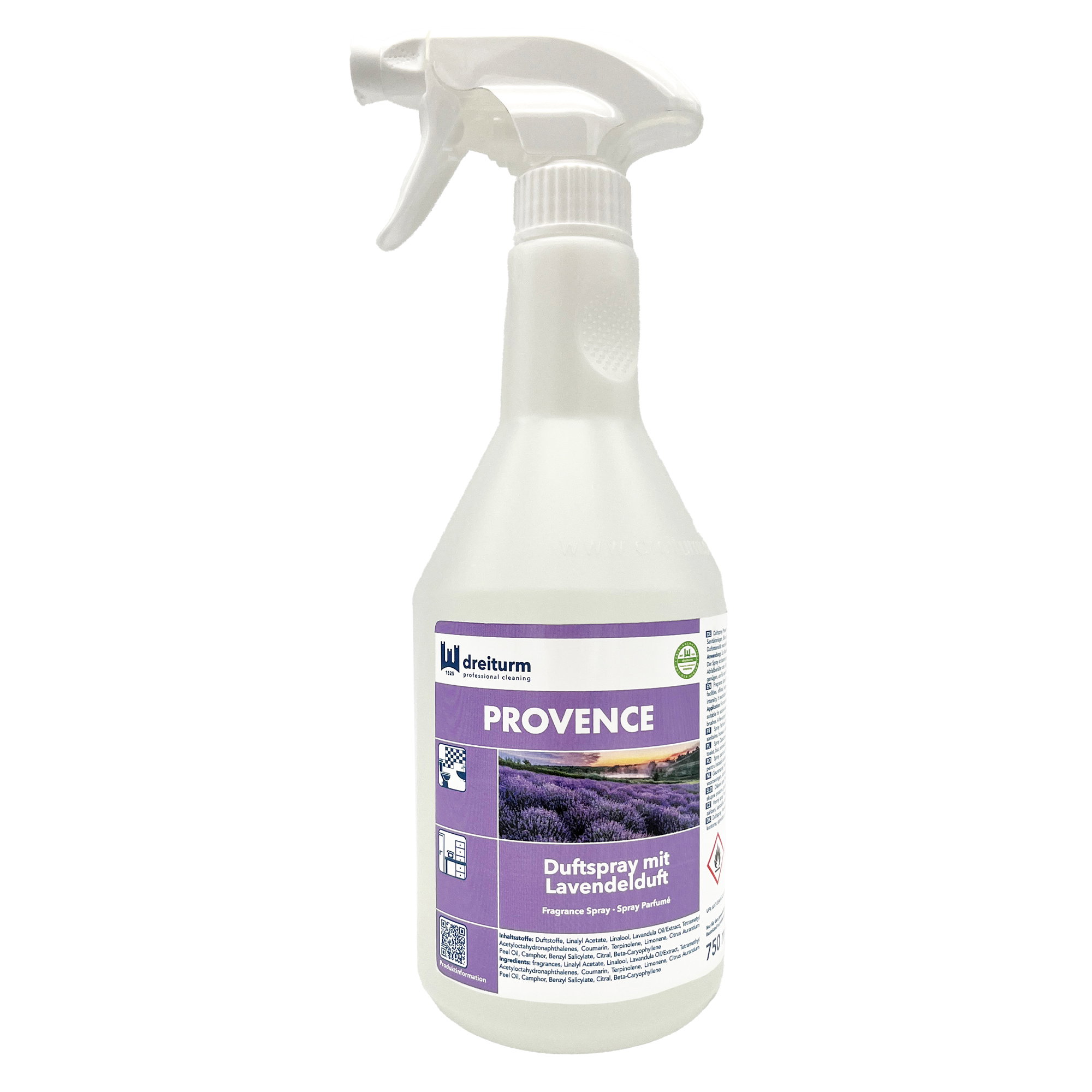 Sprühflasche, Raumspray, Lavendelduft, Duftspray, Reinigungsmittel