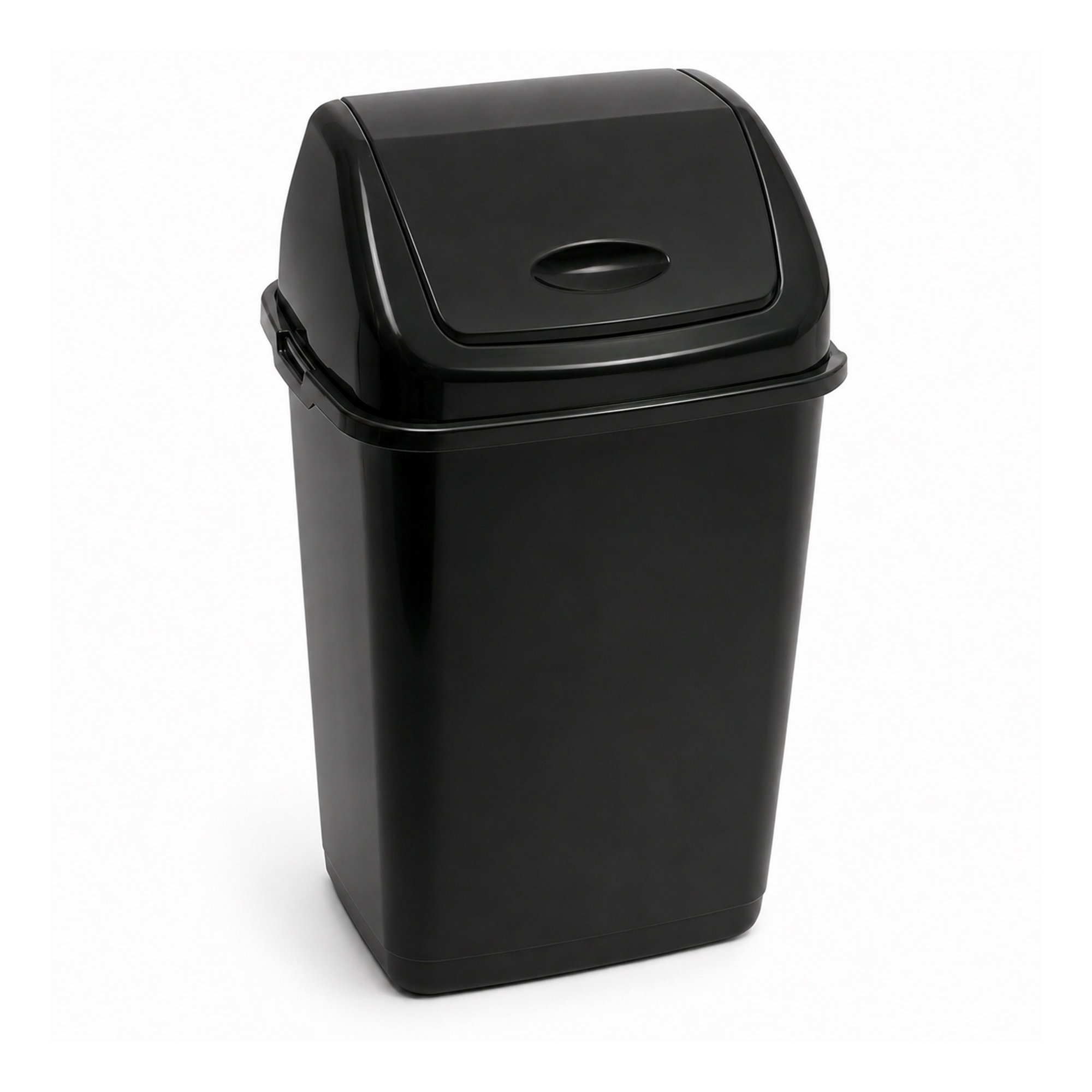 Abfalleimer 35 Liter | mit Schwenkdeckel | Kunststoff | BulkySoft Essentia