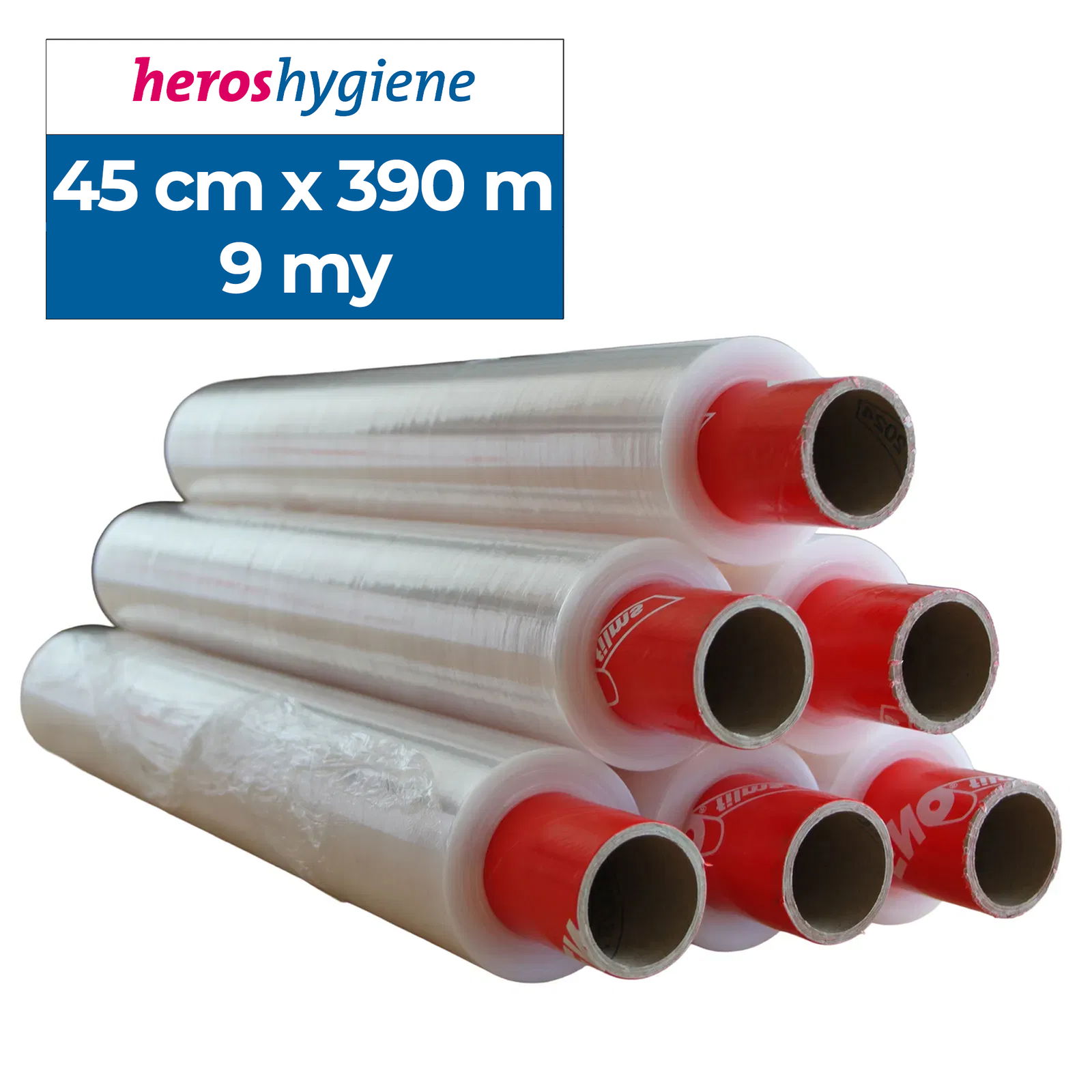 Handstretchfolie ENOergo 9 my 450 mm x 390