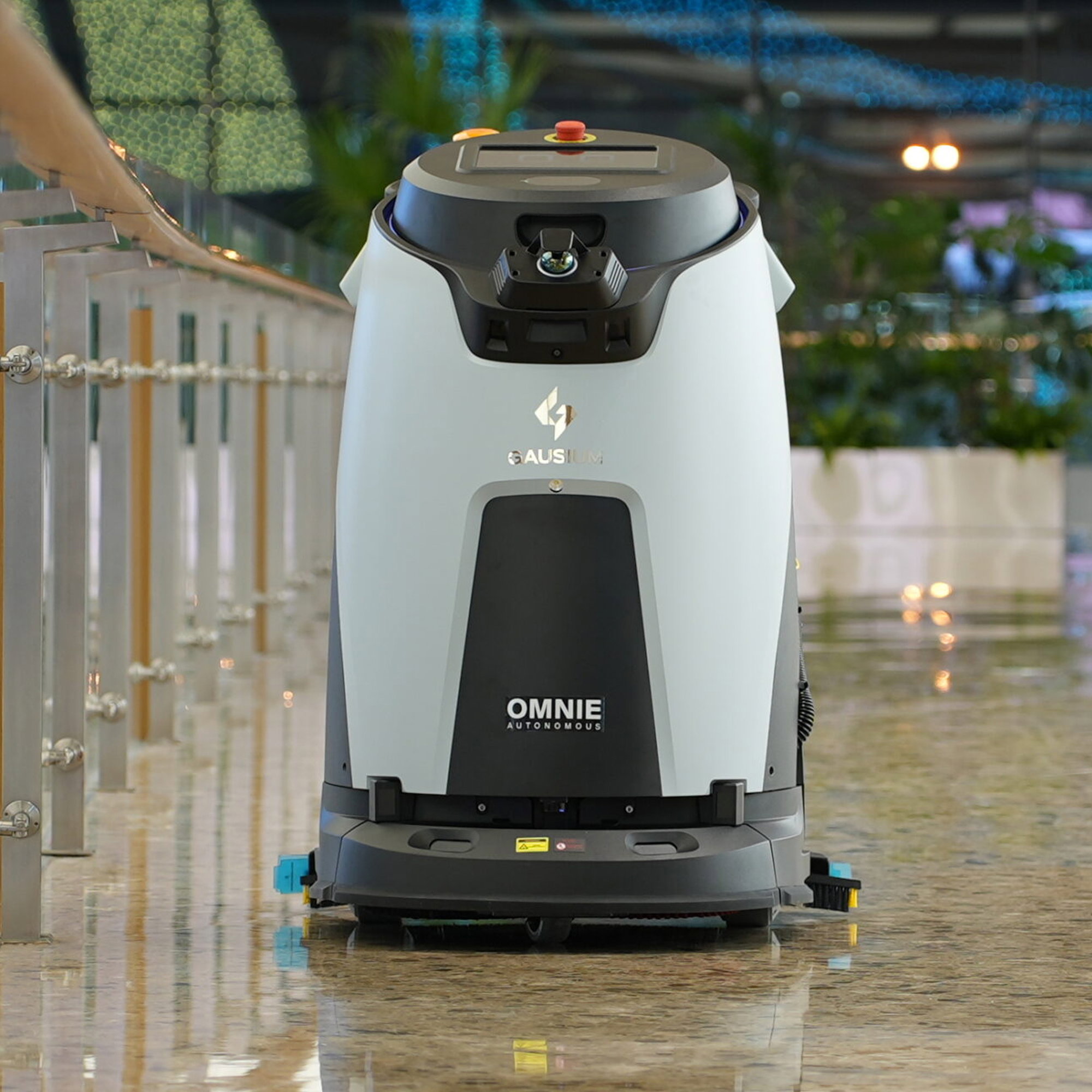 Autonomer Reinigungsroboter, Bodenreinigungsroboter, Autonomes Reinigungsgerät, Oberfläche glättend, Industrieller Bodenreiniger