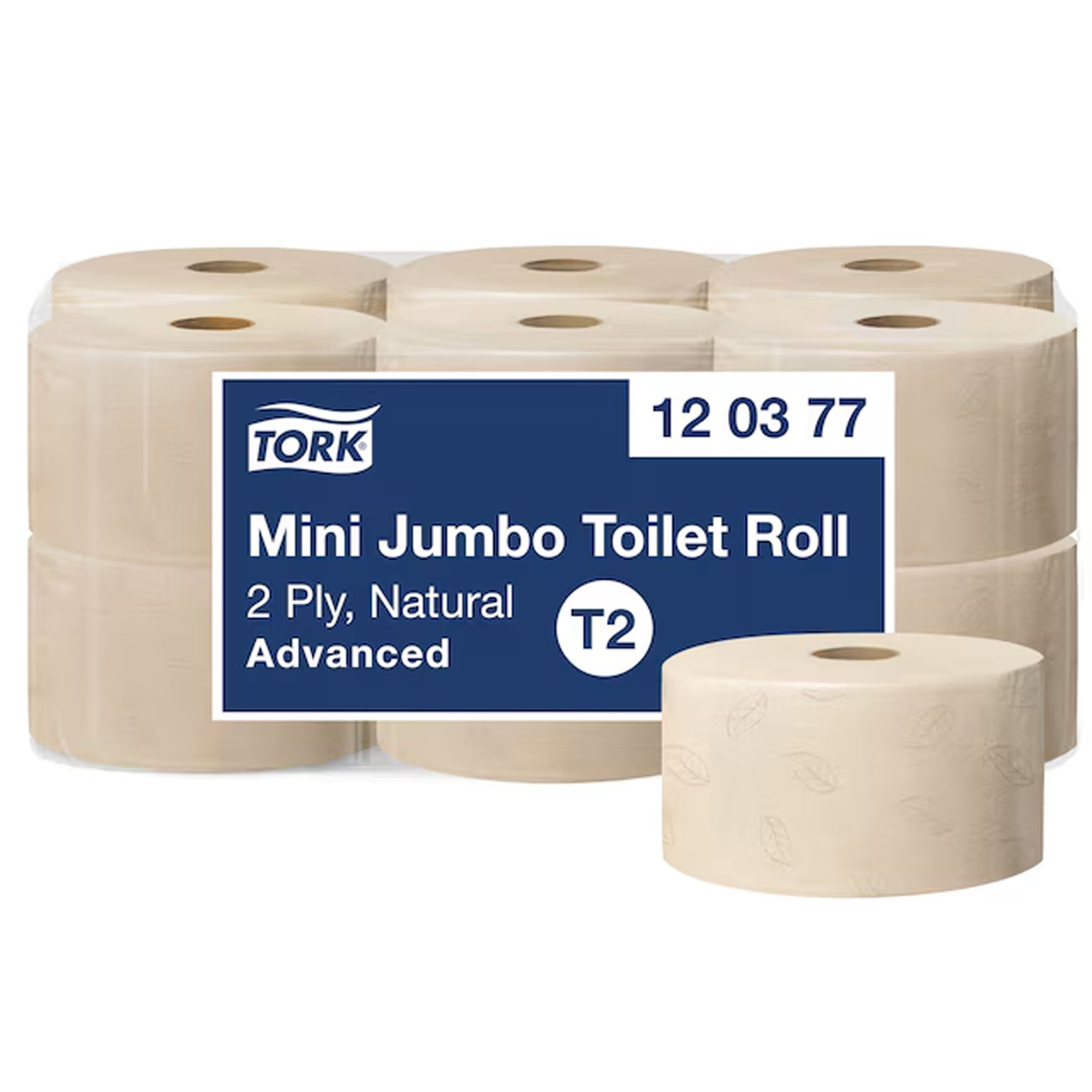 Papier toilette, rouleau géant | 2 couches | Recyclé | 170 m | Tork 120377 T2