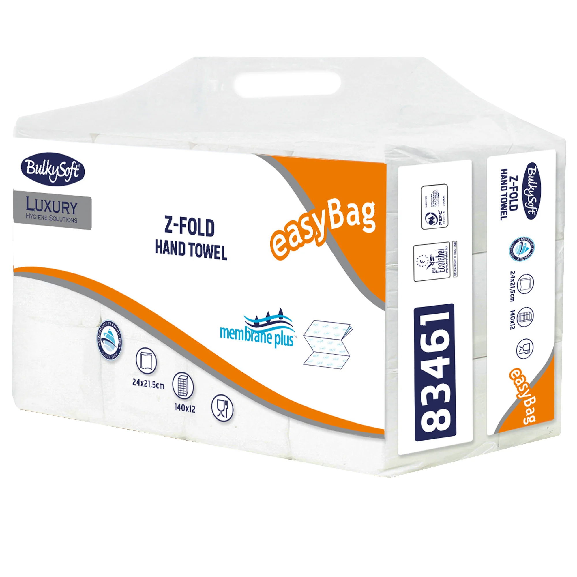 Paper towels Z-fold | 3-ply | cellulose | BulkySoft 83461