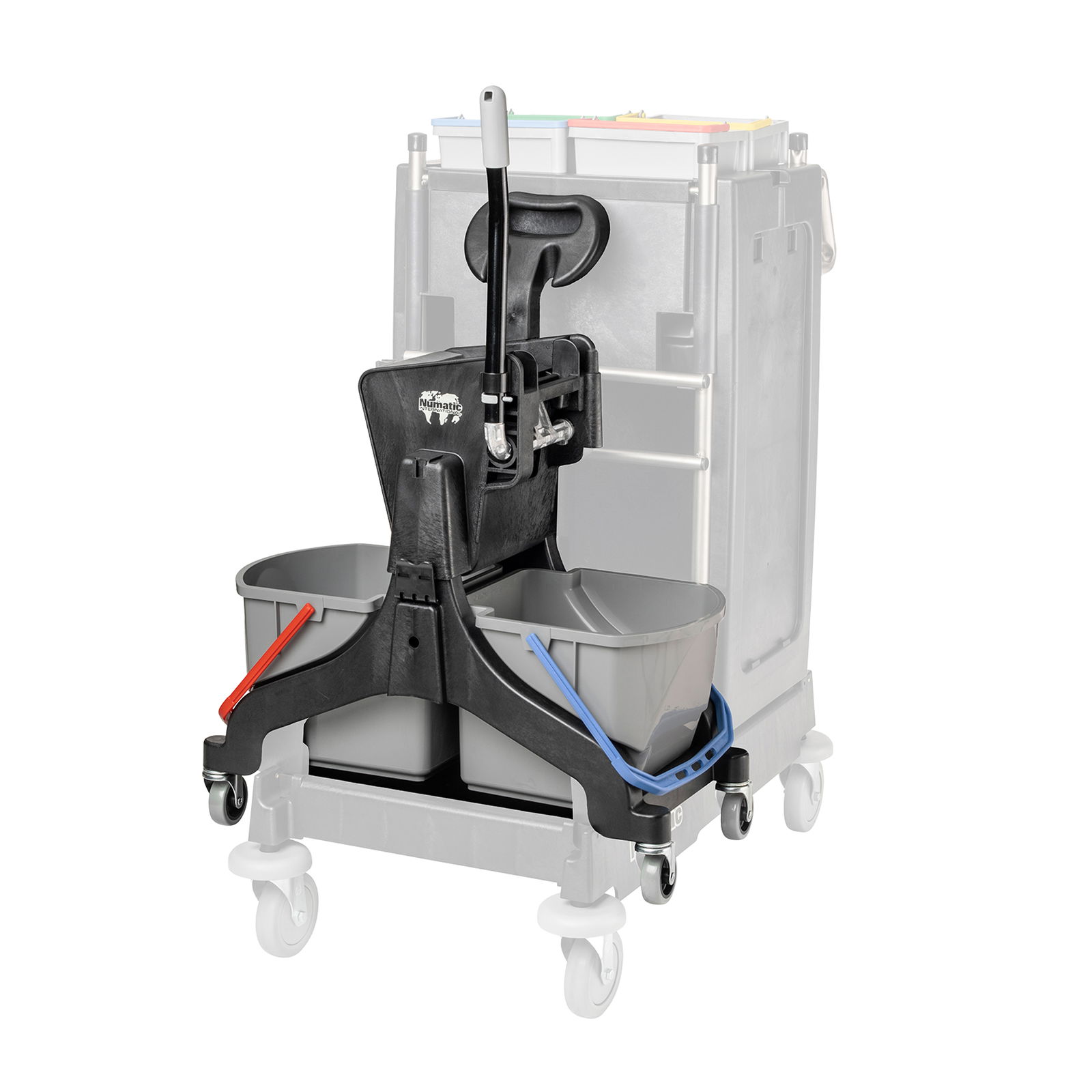 Numatic 102162V Reinigungswagen ProCar 7G Plus MidMop