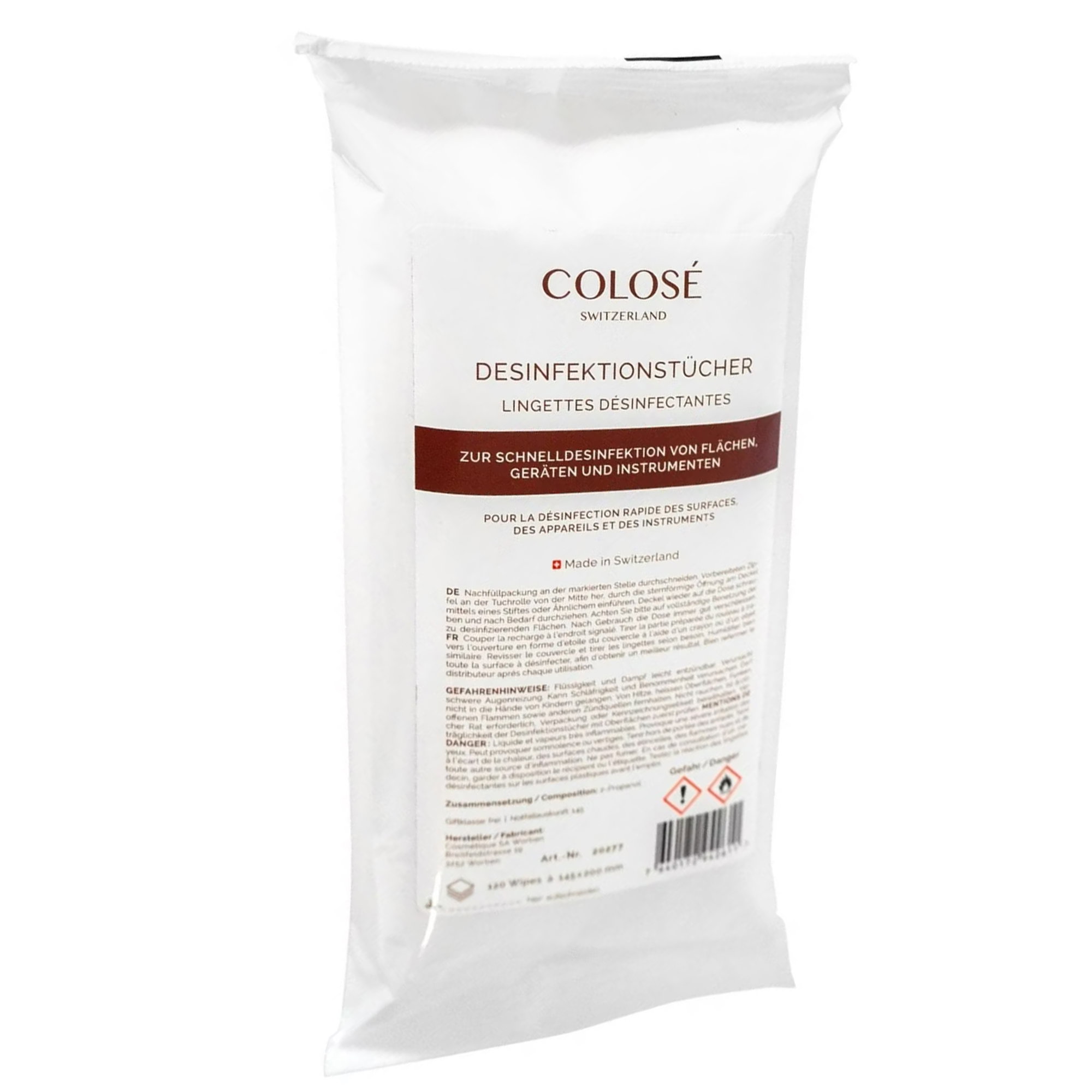 Desinfektionstücher | Nachfüllpack | Colosé