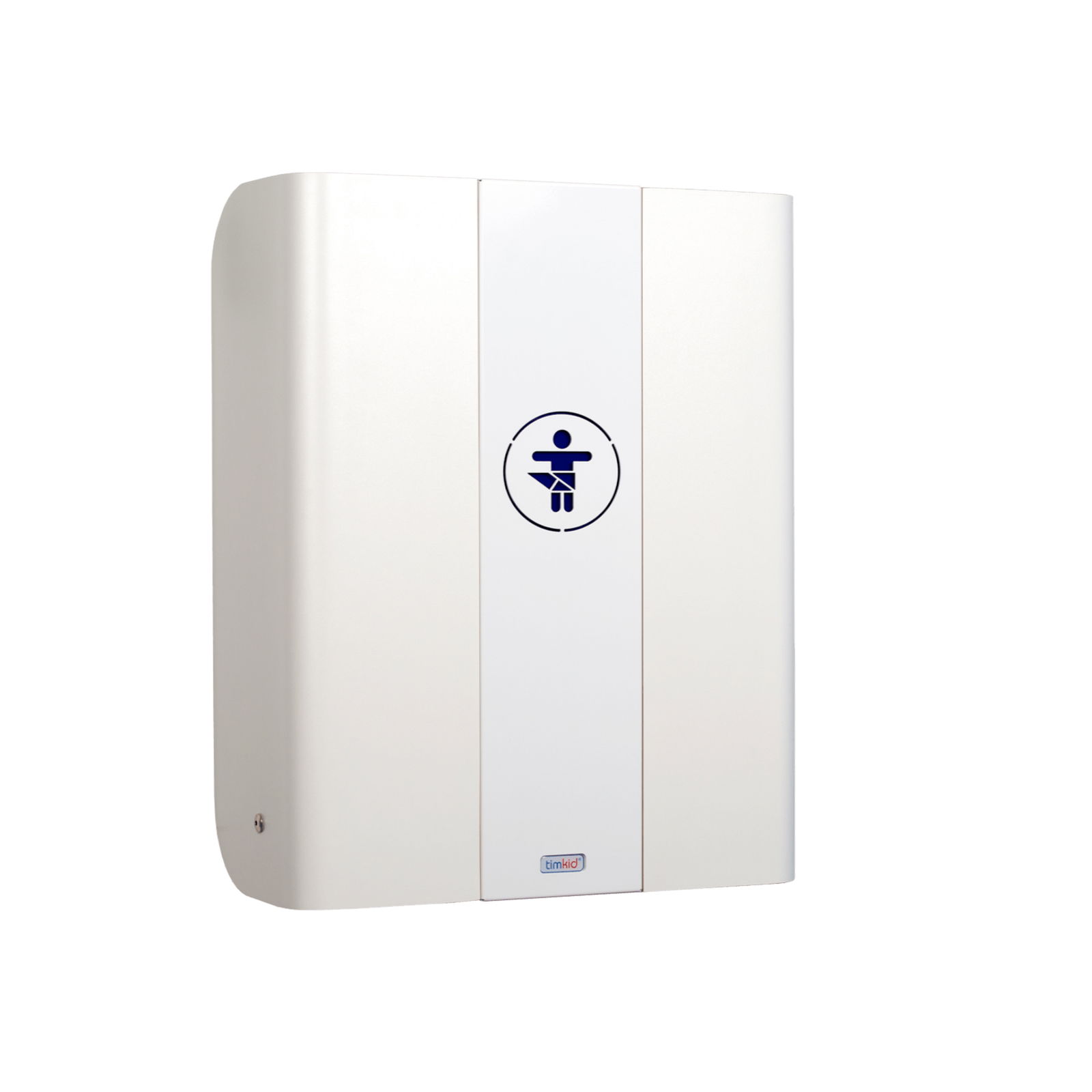 timkid TX10001 KAWAmaxi Wickeltisch weiss Edelstahl geschlossen