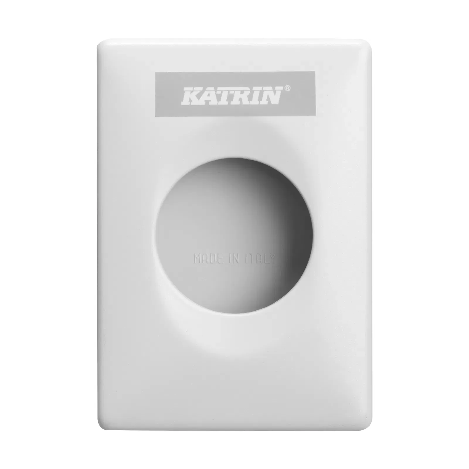 Dispenser di sacchetti igienici Katrin 91875 in plastica bianca