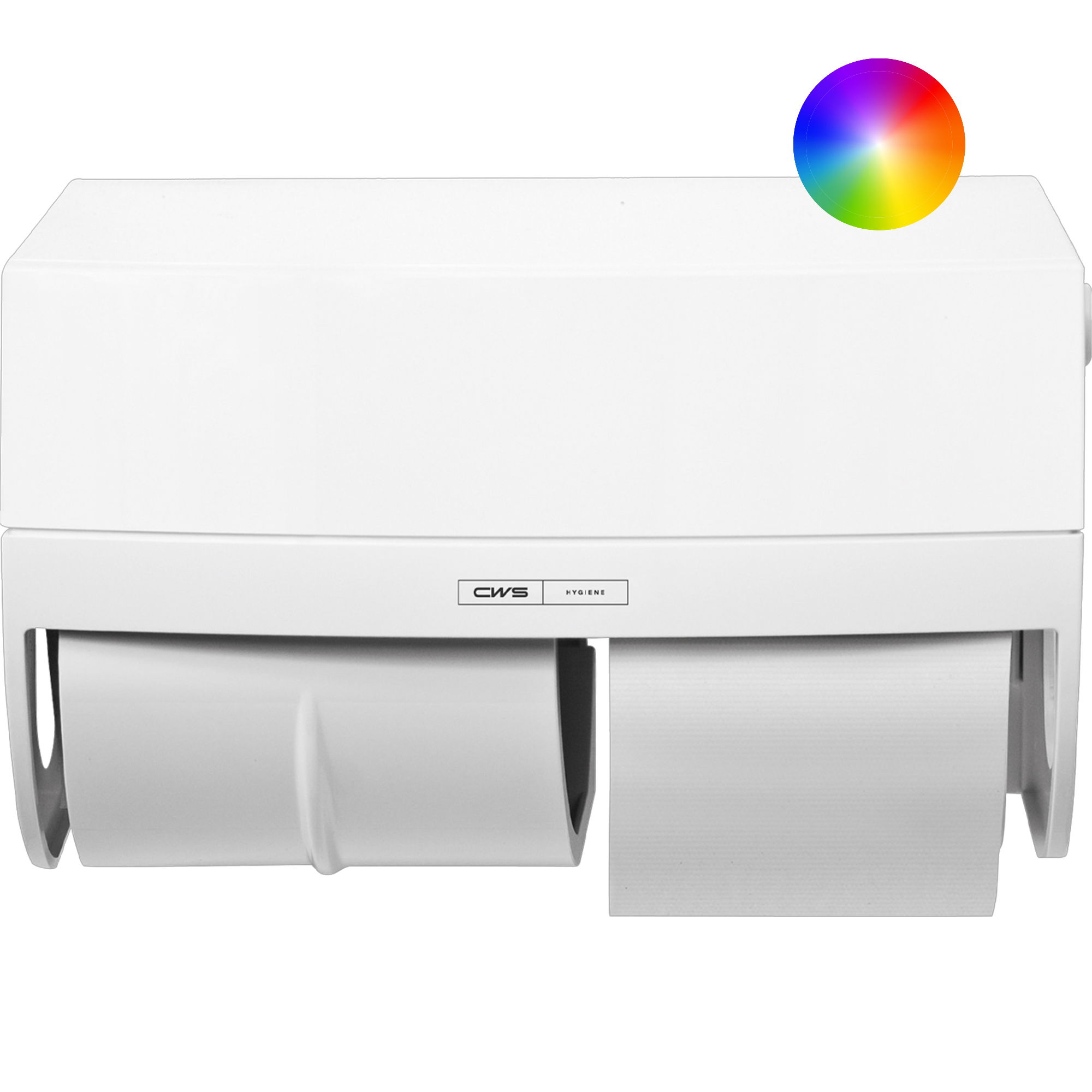 Toilettenpapierspender | für 2 Rollen | Kunststoff | CWS Paradise Toiletpaper