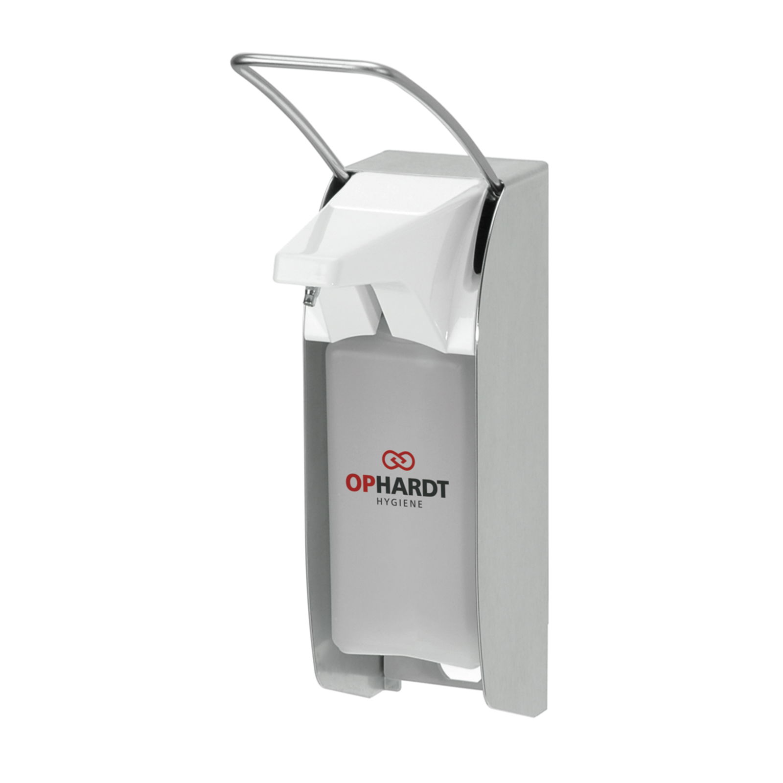 Ophardt 1417023 Desinfektionsmittelspender 500ml Aluminium