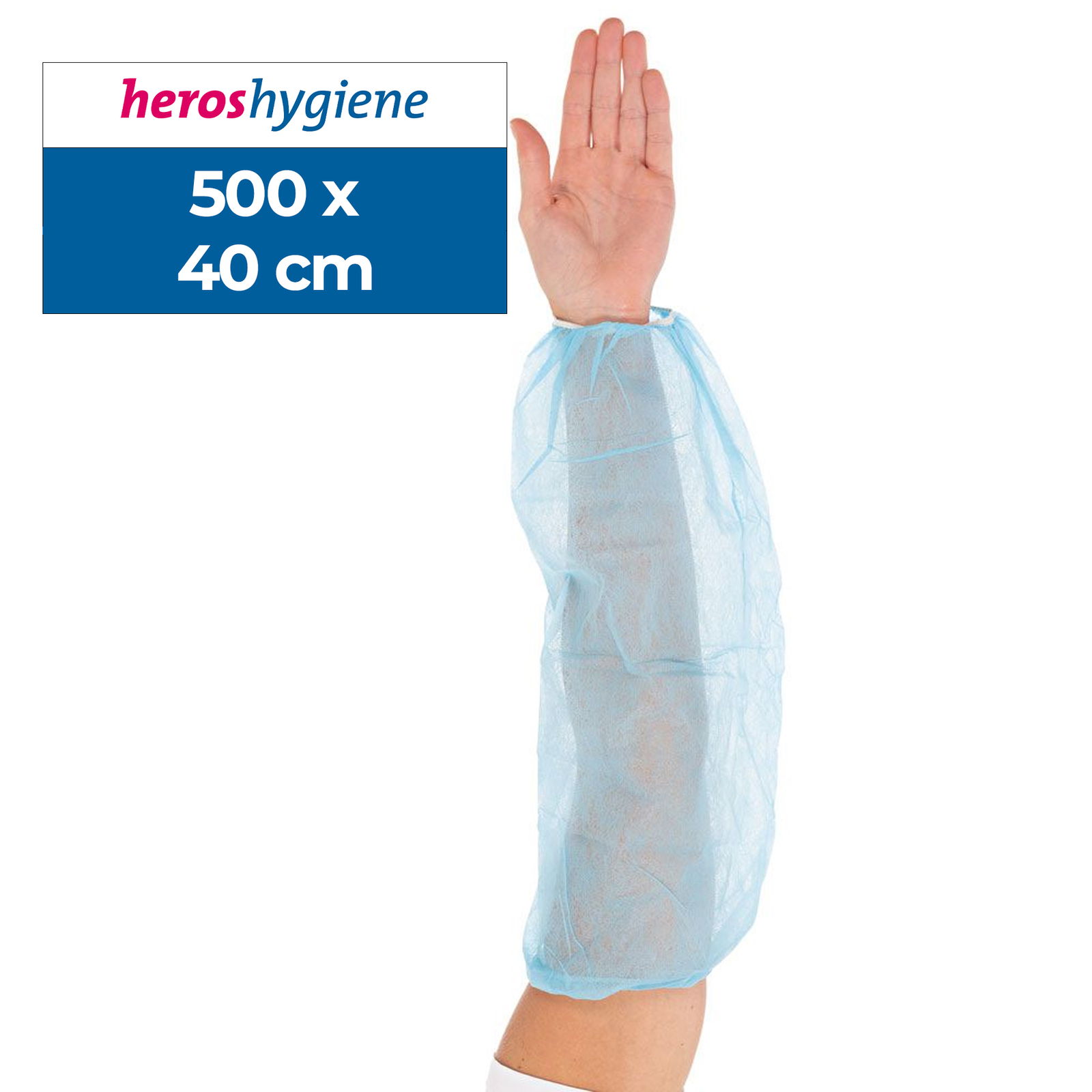 Manchon de protection bleu Eco en non-tissé PP