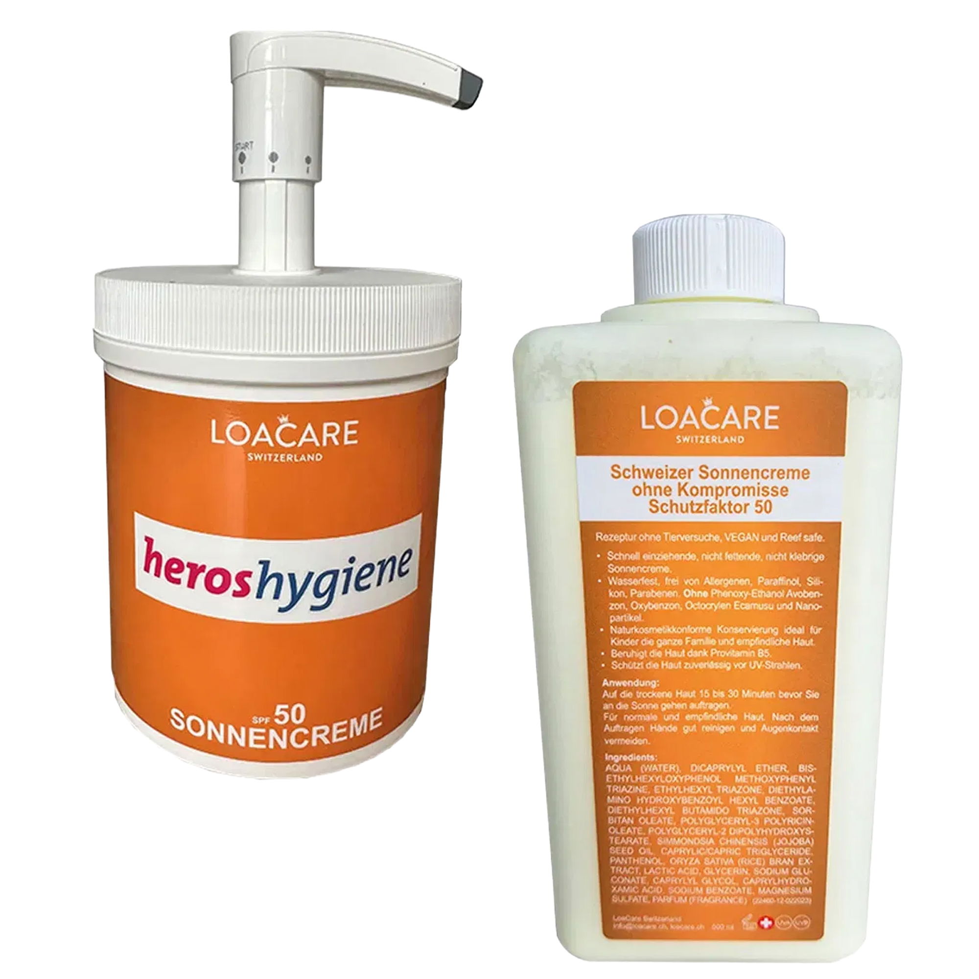 Sun cream SF 50 | Swiss Made | Loacare