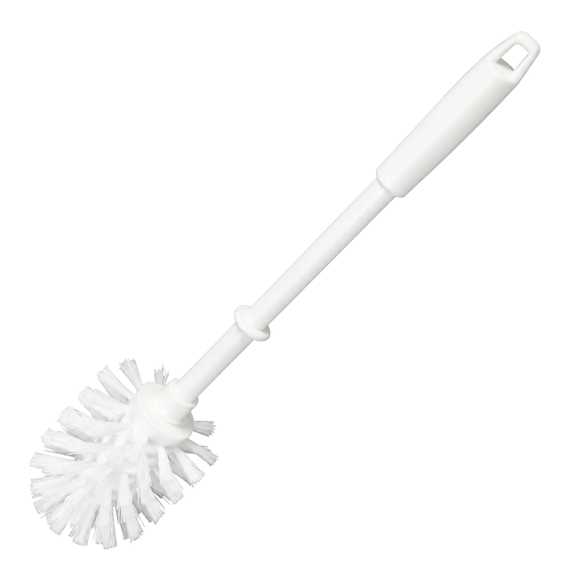Scopino per WC bianco | Plastica | Ø 75 mm