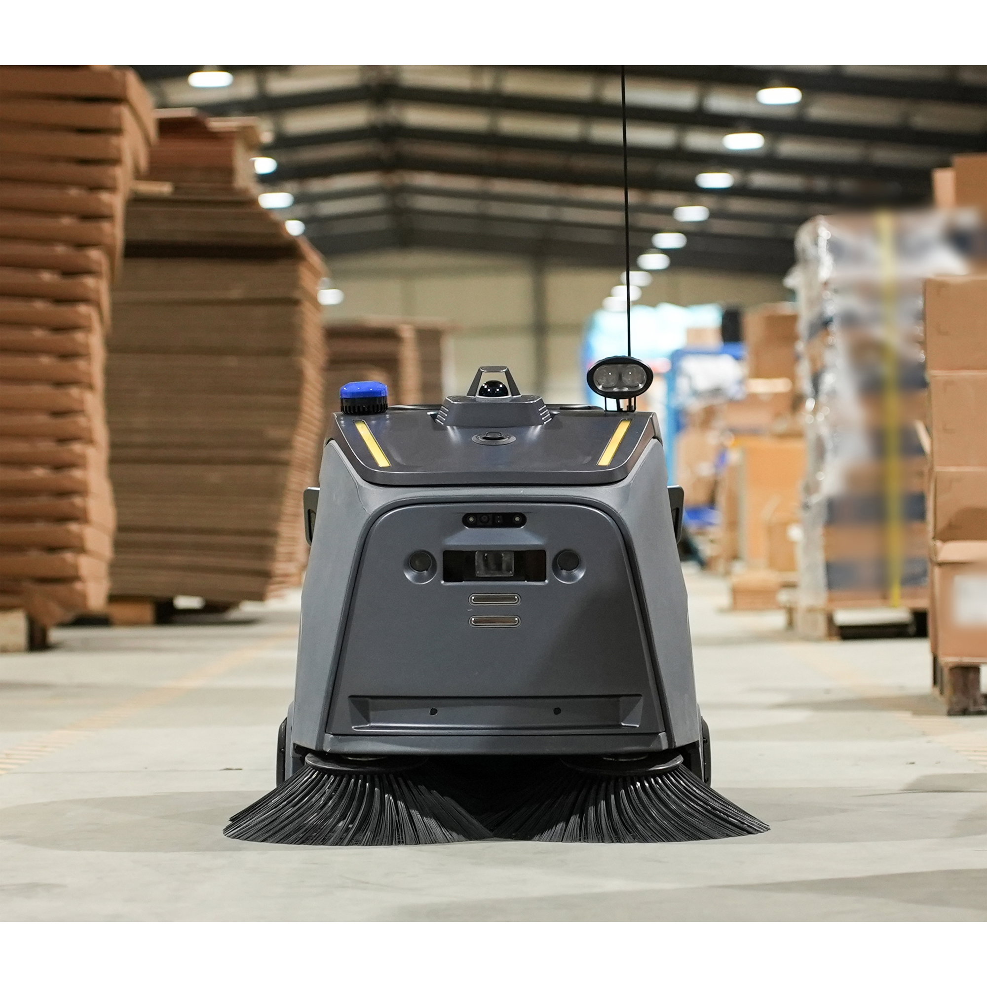 bodenreinigung, Kehrmaschine, Großraum, Deckel, Schnittkante