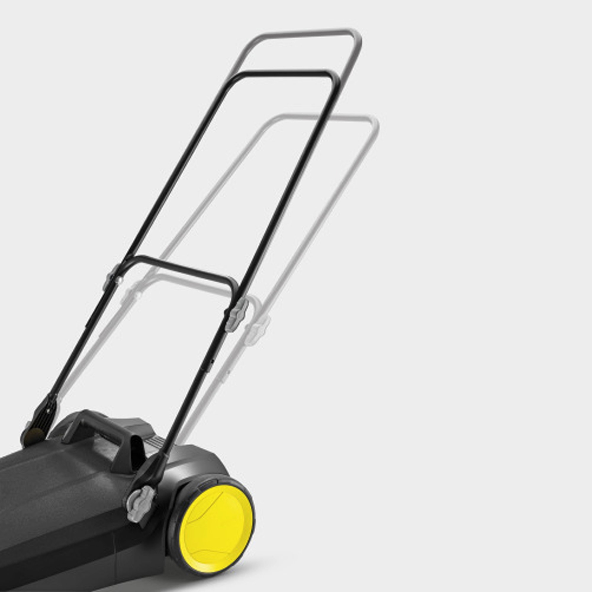 Rasenmäher, Grasroboter, Einstellbare Höhe, Gelbe Räder, Laufschalengestell