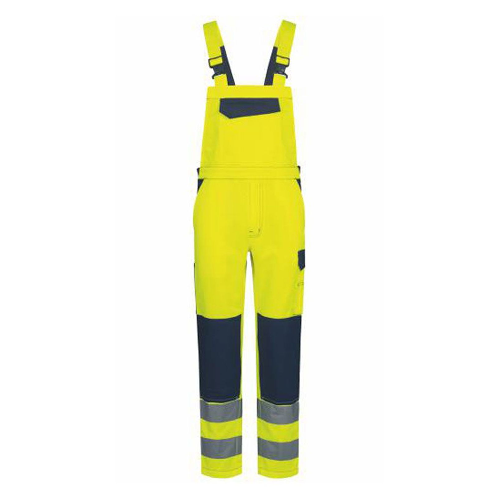 Warnschutzhose lang gelb Latzhose Safestyle Borna 23724