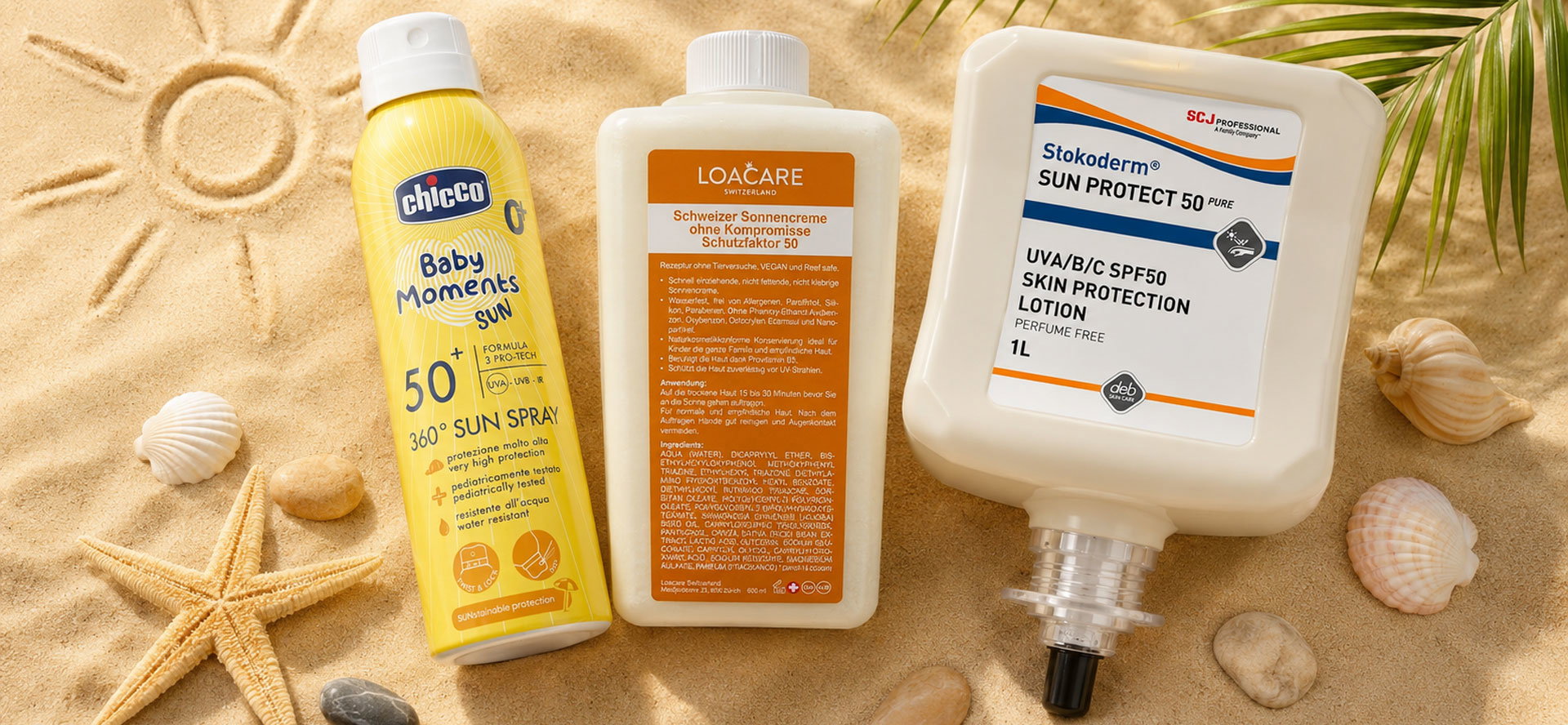 Sonnencreme, Sonnencreme Sprays, Sonnenblocker, Körperpflege, Lotion