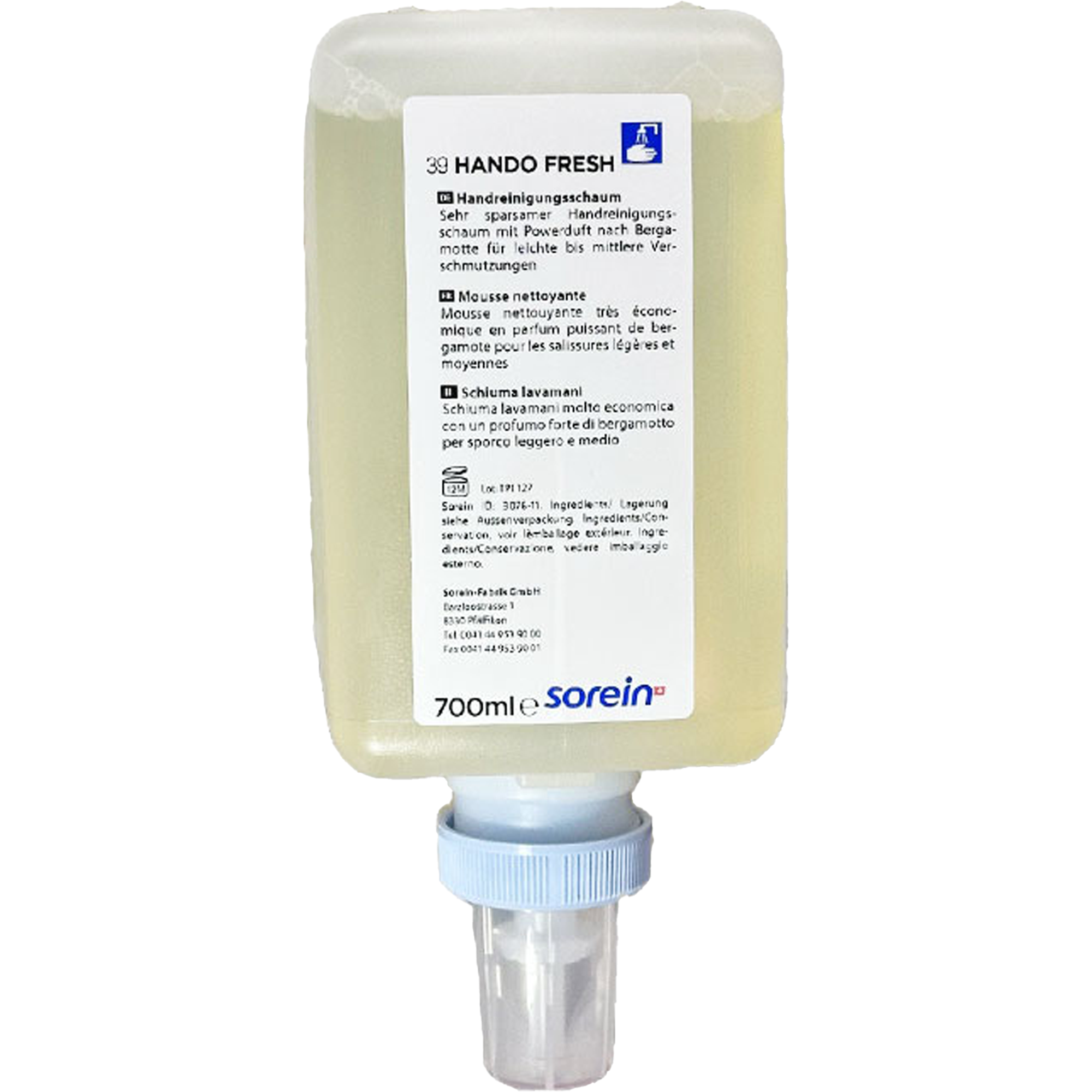 Schaumseife | 700 ml | sorein Hando Fresh
