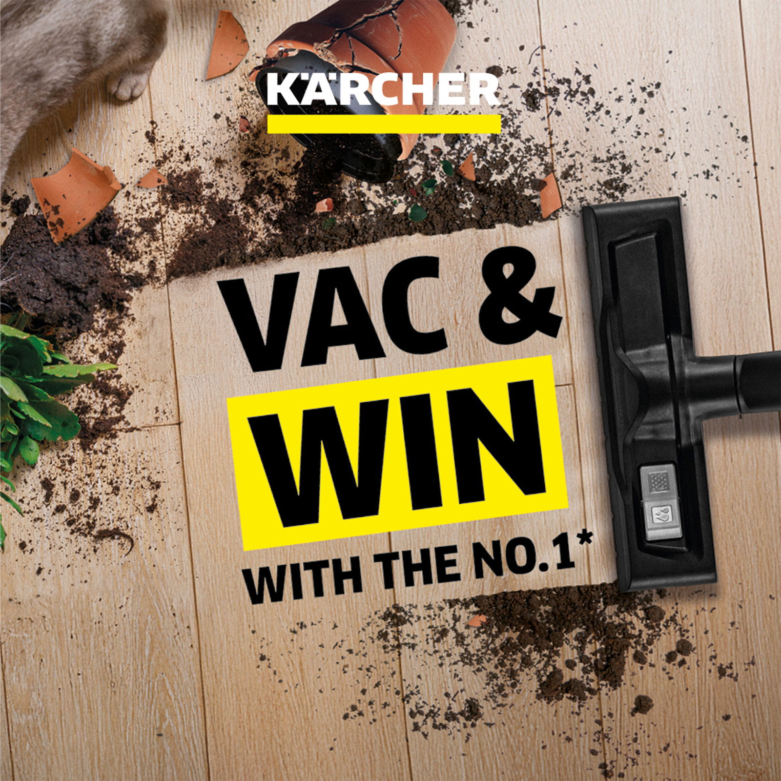 Cordless Wet and Dry Vacuum Cleaner Kärcher WD 3-18