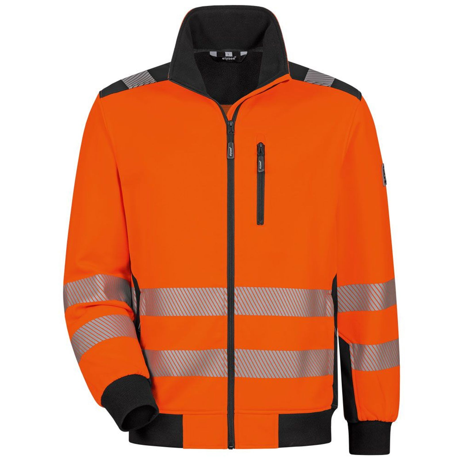 Warnschutzjacke Sweatjacke Orange Elysee Fideli 22612