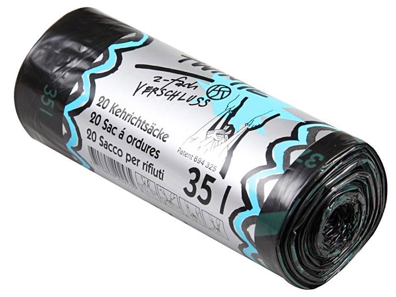 Kehrichtsäcke OKS LDPE mit Zweifachverschluss