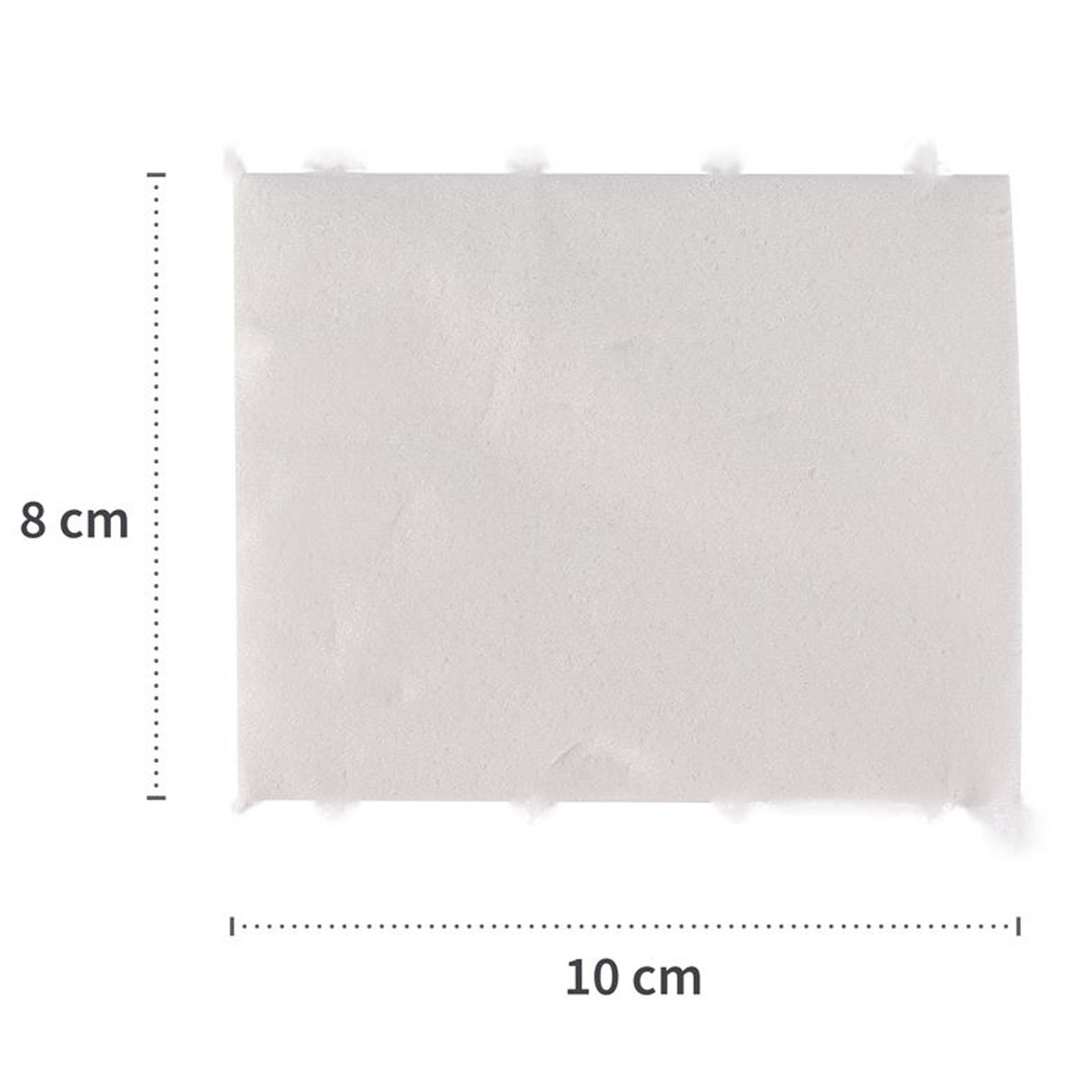 Cellulose swabs on roll 10 x 8 cm