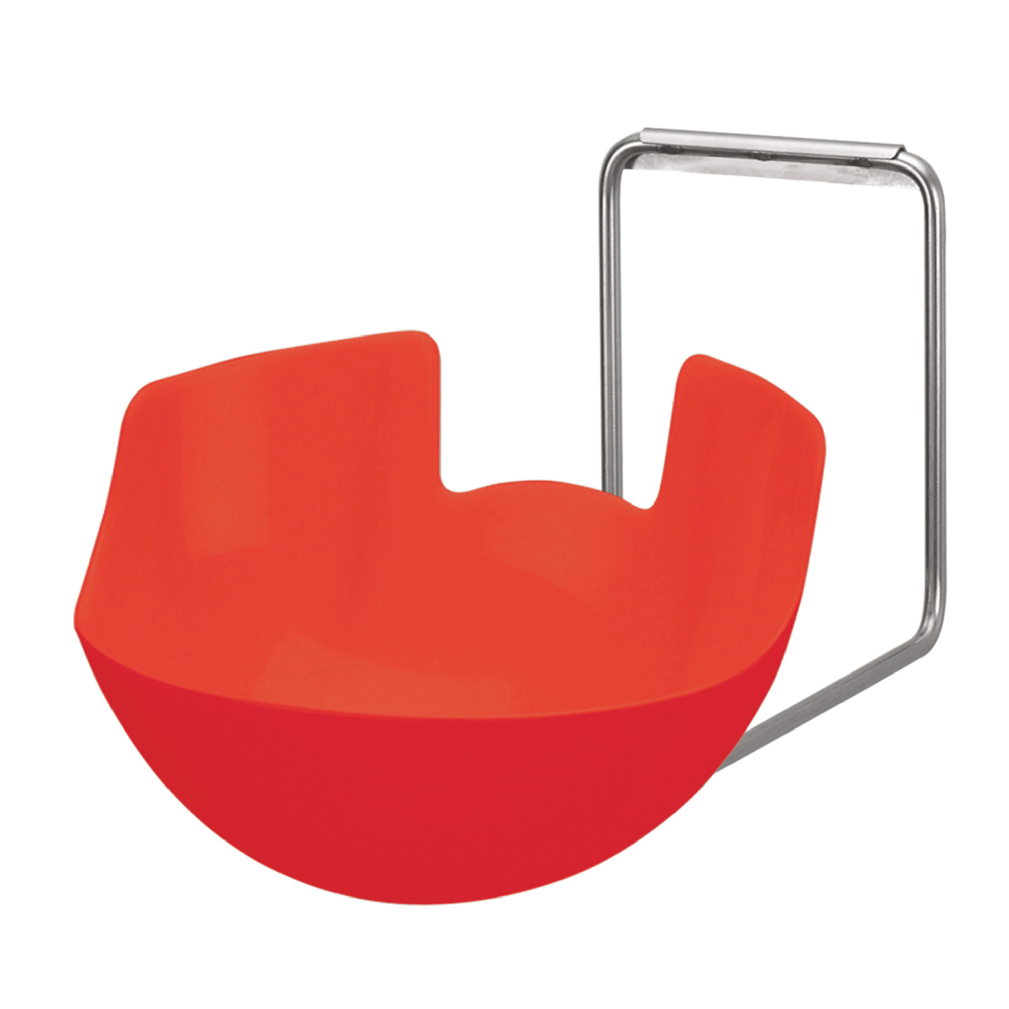 Schlauchhalter, Halter, Kunststoff, rot, Stütze