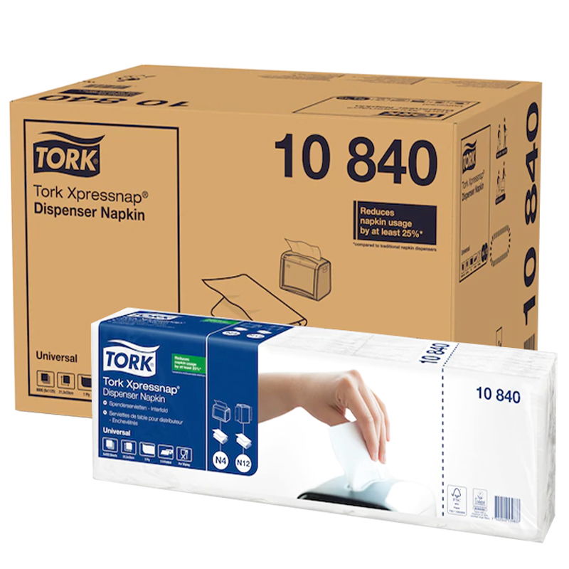 TORK Xpressnap® Spenderservietten Weiss