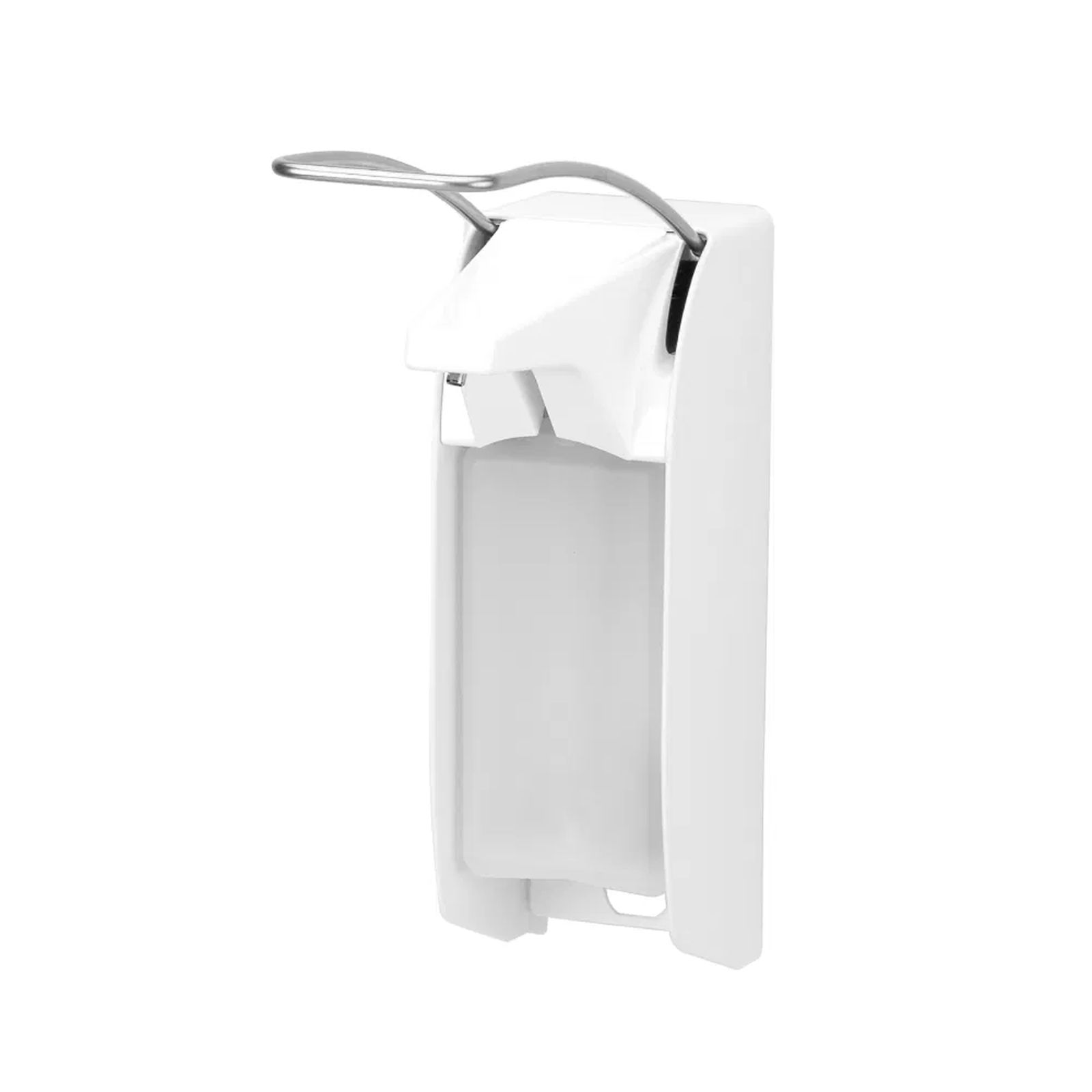 Ophardt 1417467 Desinfektionsmittelspender langer Armhebel Alu weiss