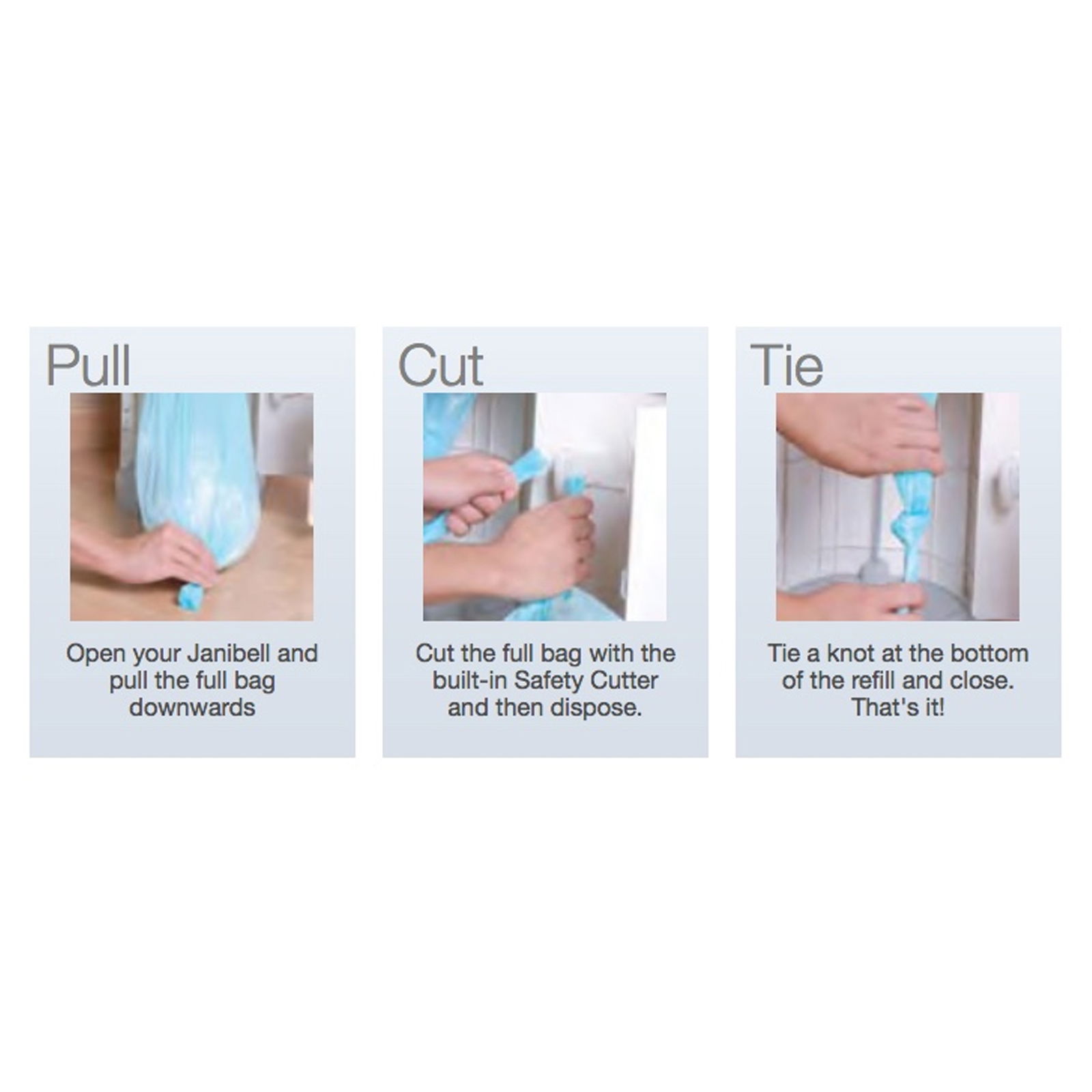 Film bags for Janibell M400DS 10 pieces