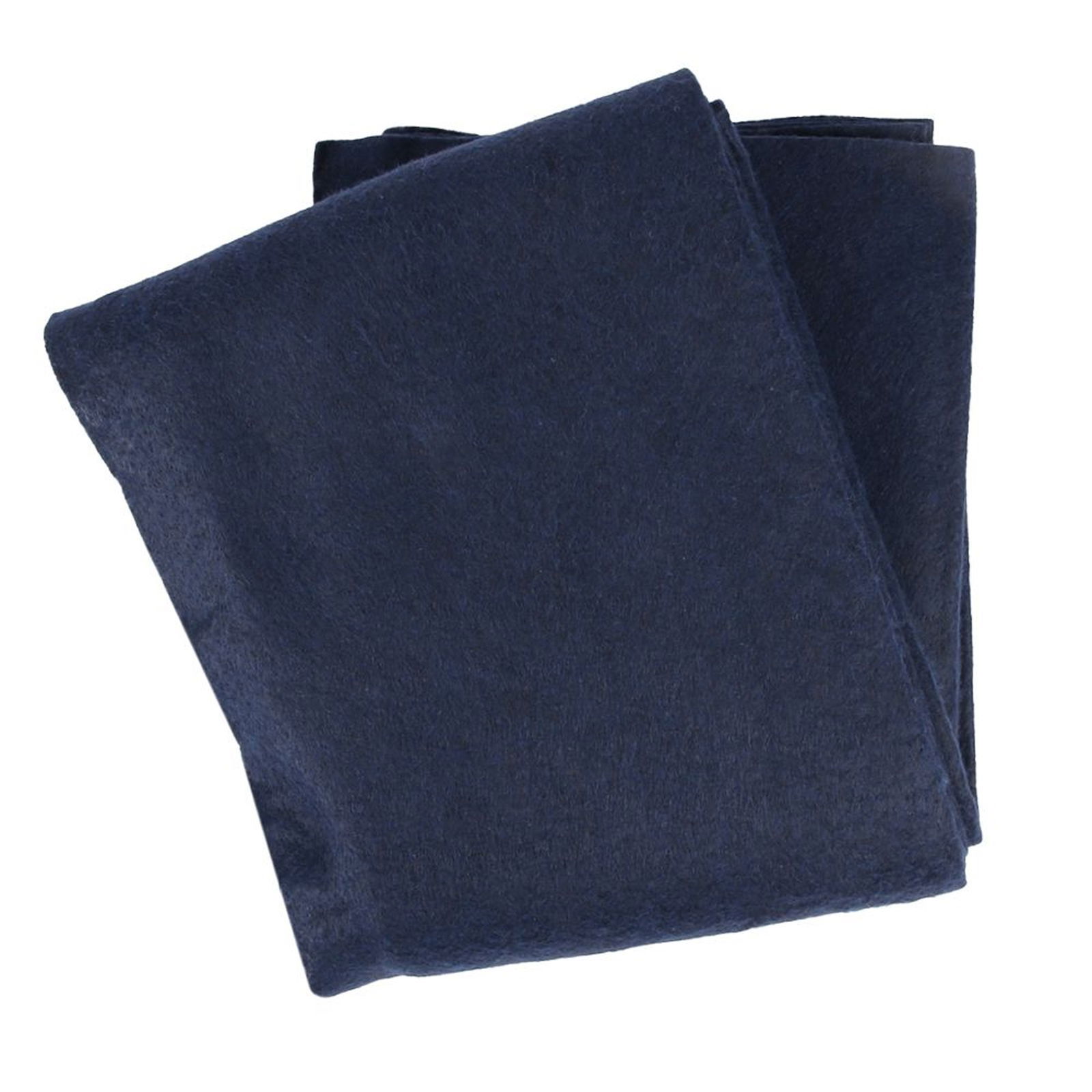 Disposable blanket blue 190x110 cm polyester