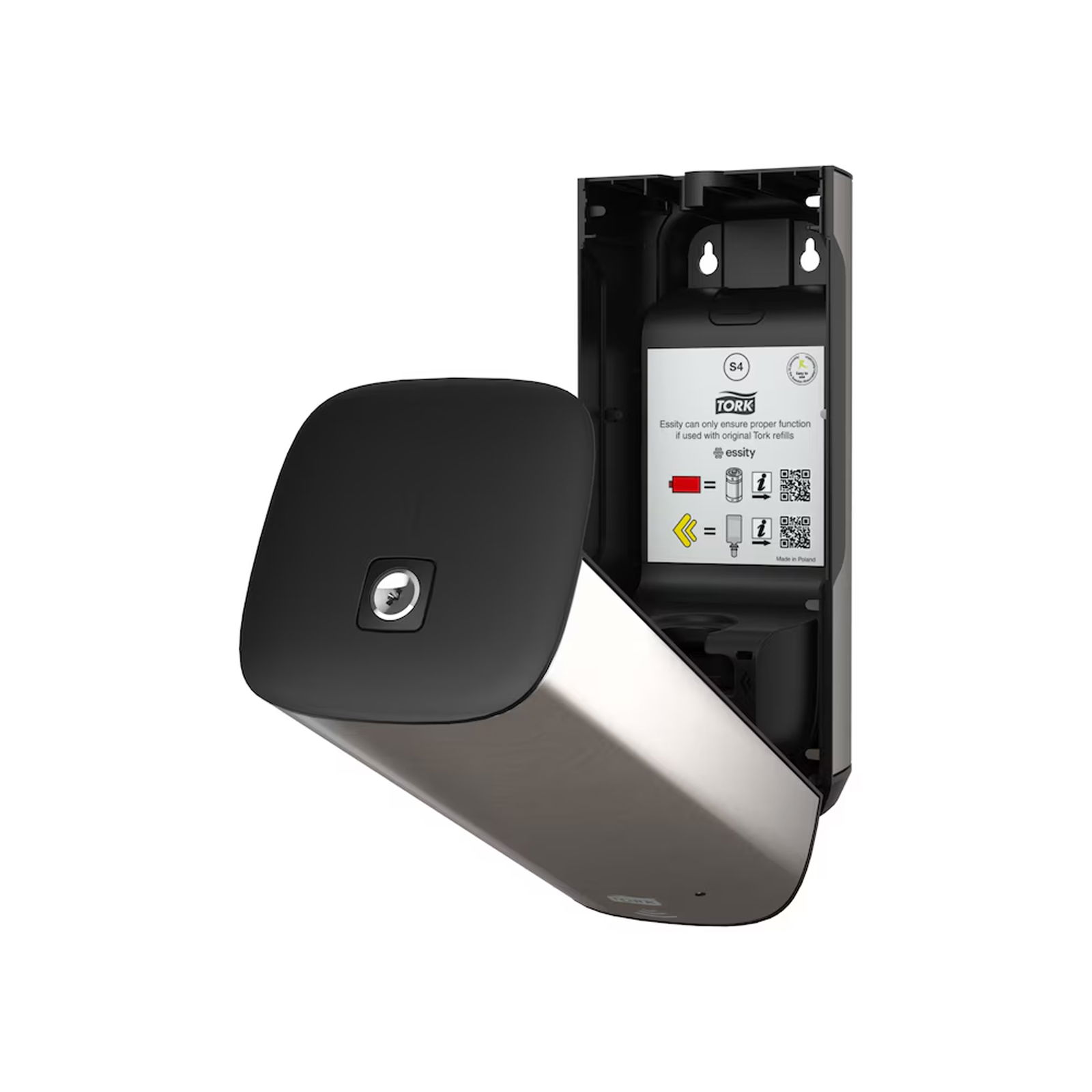 Tork S4 460009 Schaumseifenspender mit Sensor Edelstahl offen