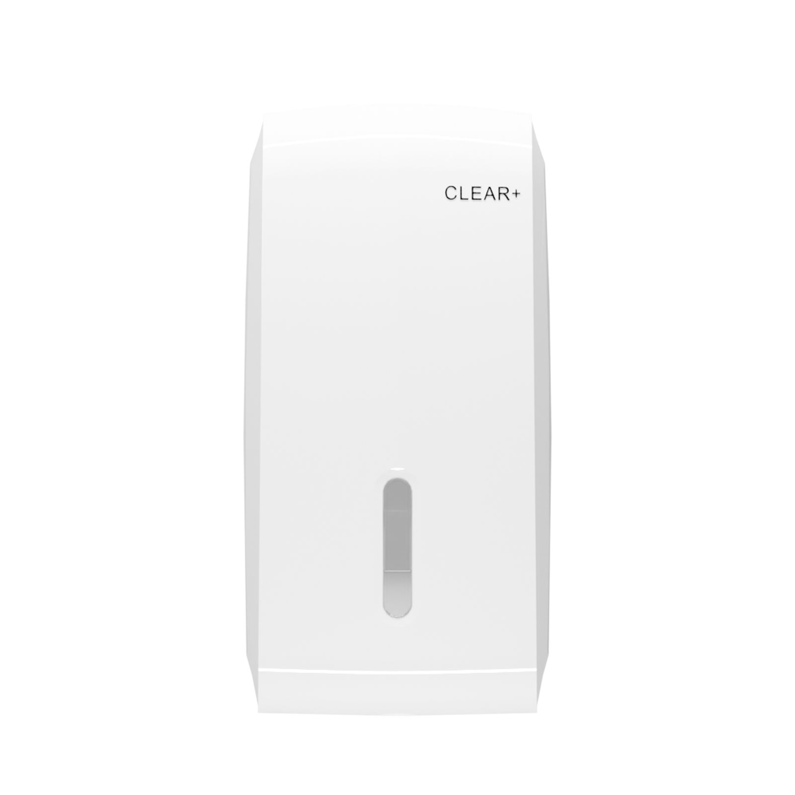 Clear+ 1701515 Toilettenpapierspender Einzelblatt weiß