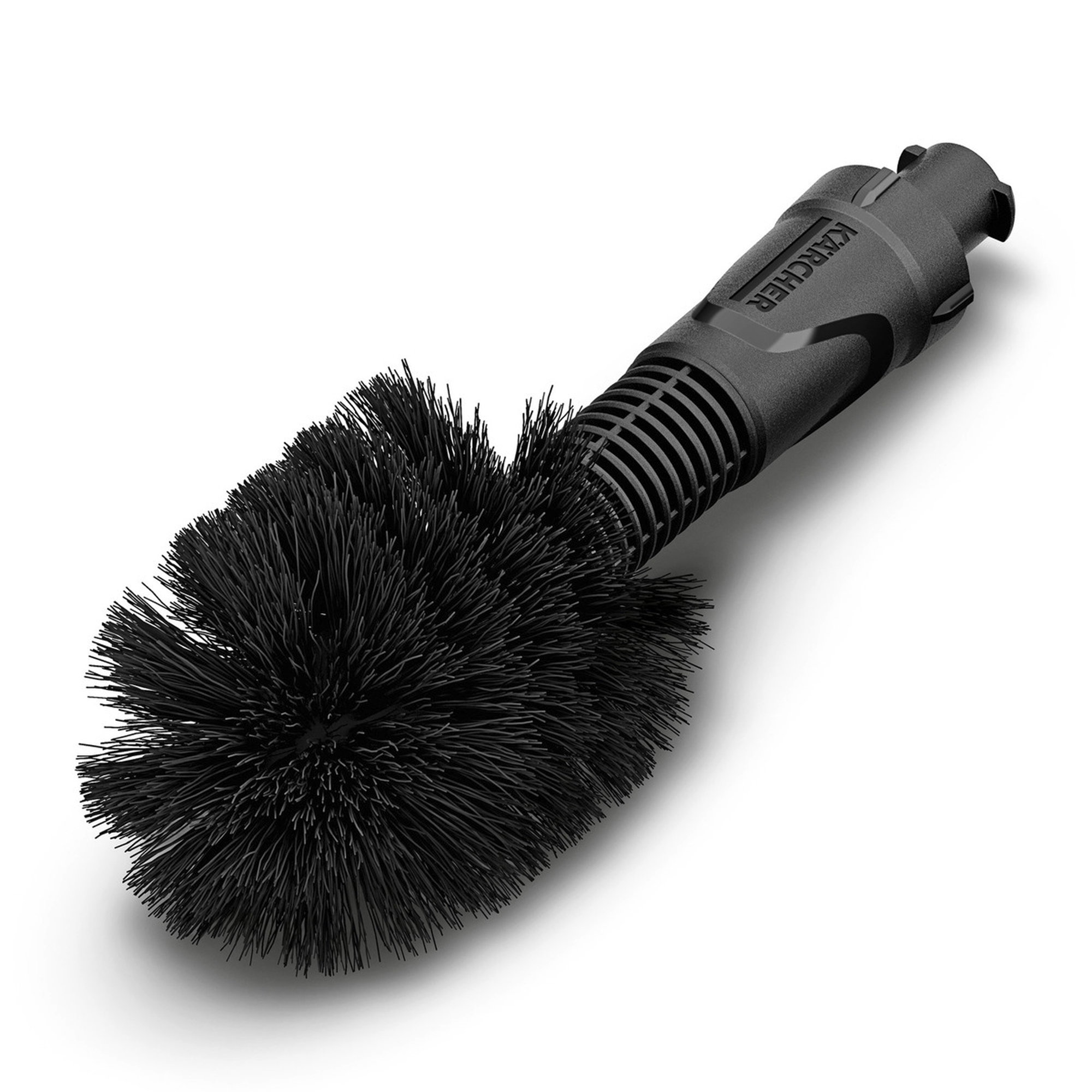 Bürstenkopf, Zubehör, Schrubber, Kunststoff, schwarz