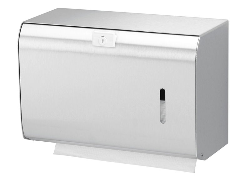 Papierhandtuchspender 300 Blatt Edelstahl