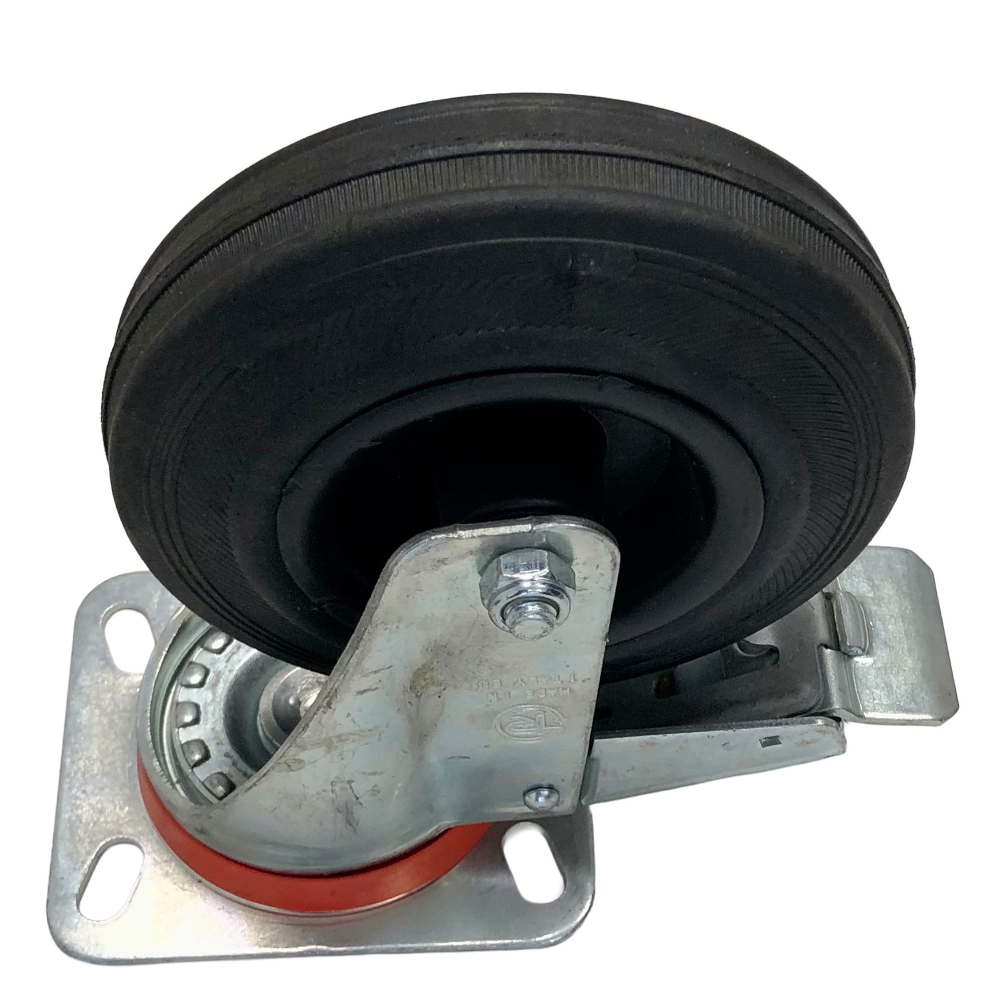 Lenkrolle mit Gehäuse | 125 mm | mit Bremse | Vercon