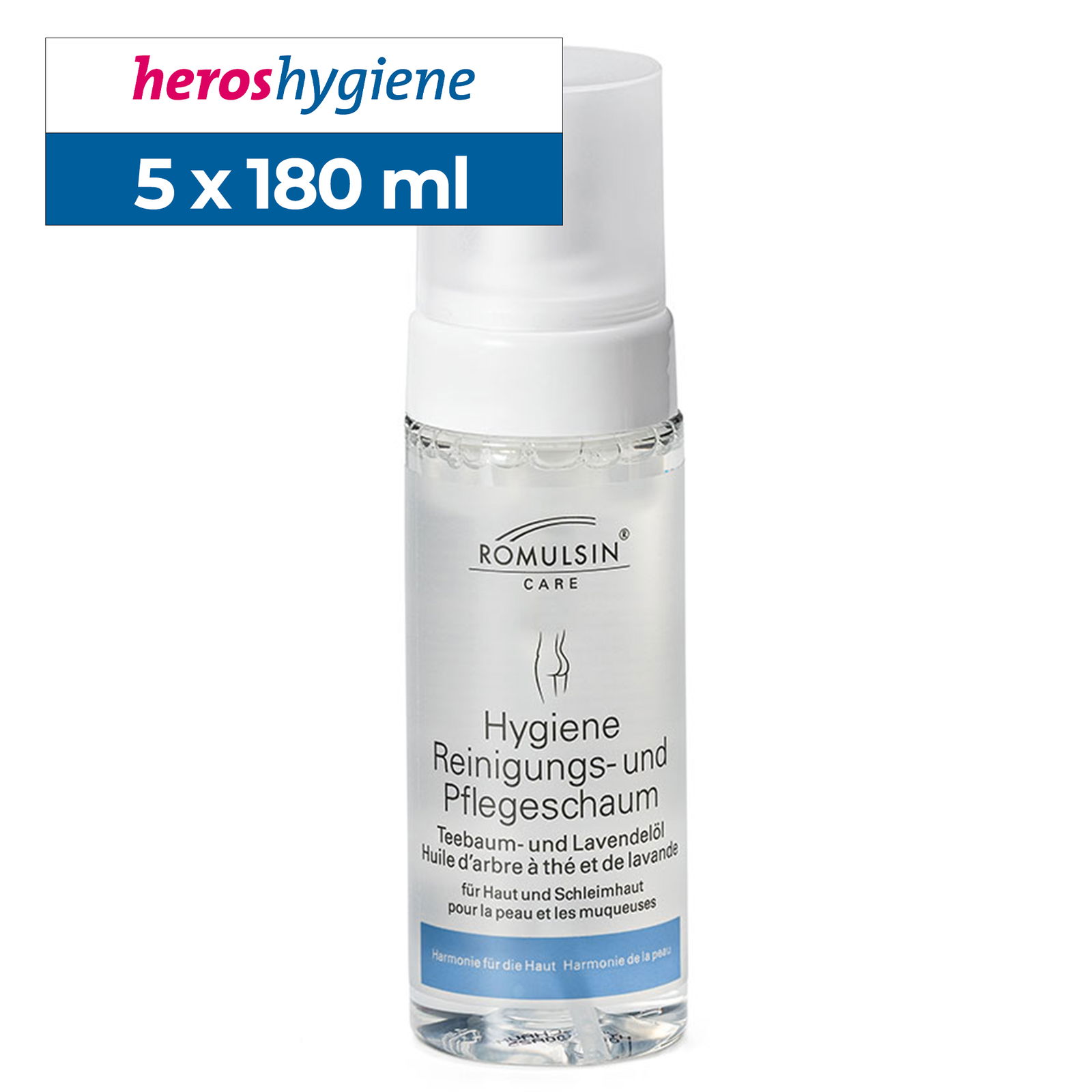Romulsin Care Hygiene Cleansing and Care Foam