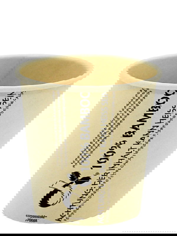 Bio Kaffeebecher aus Bambus 100ml