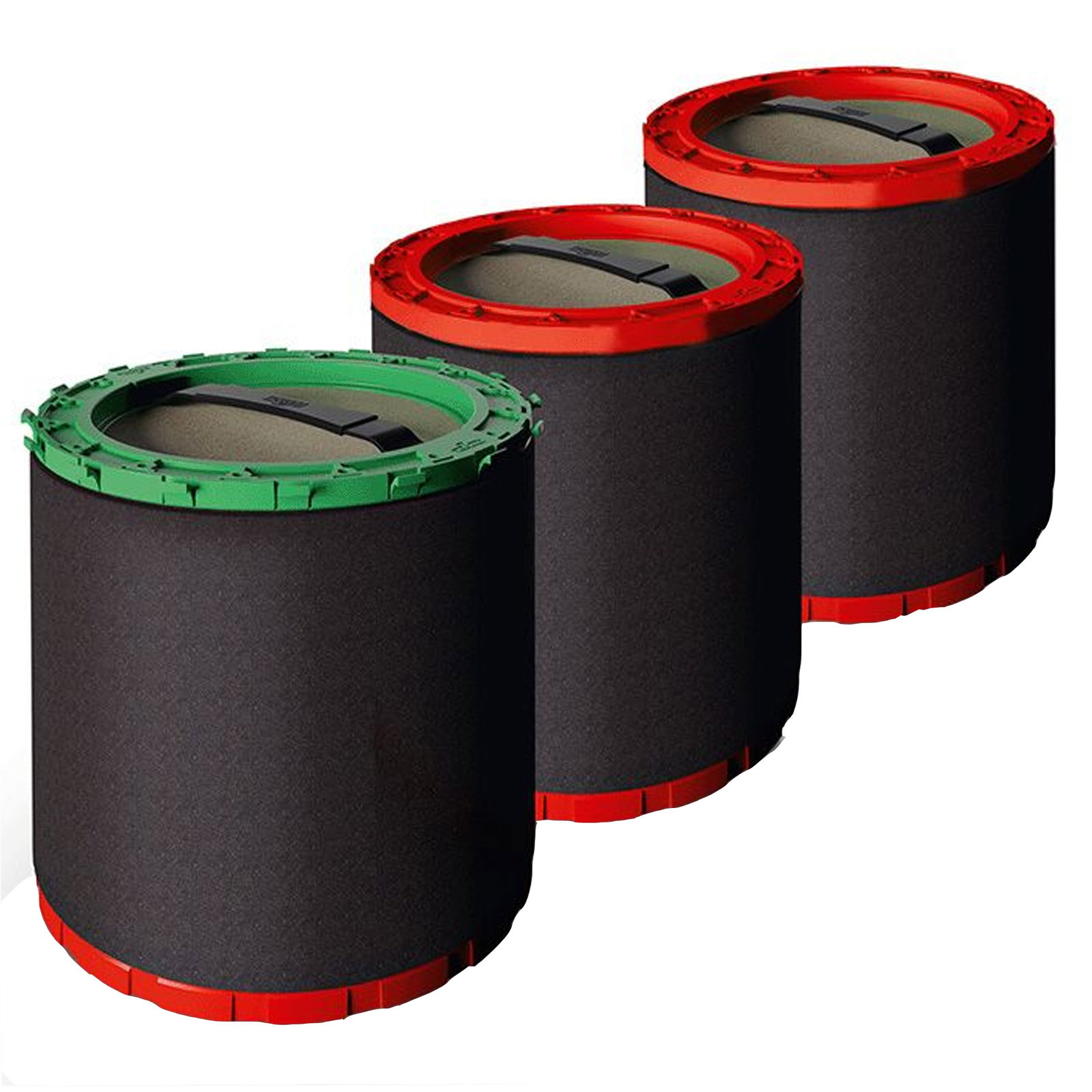 Unger DIUB3 HydroPower Ultra Resin Pack, 1x green, 2x red