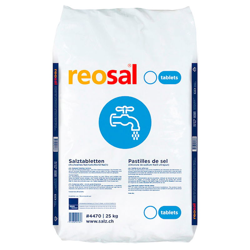 Reosal Salztabletten zur Wasserenthärtung