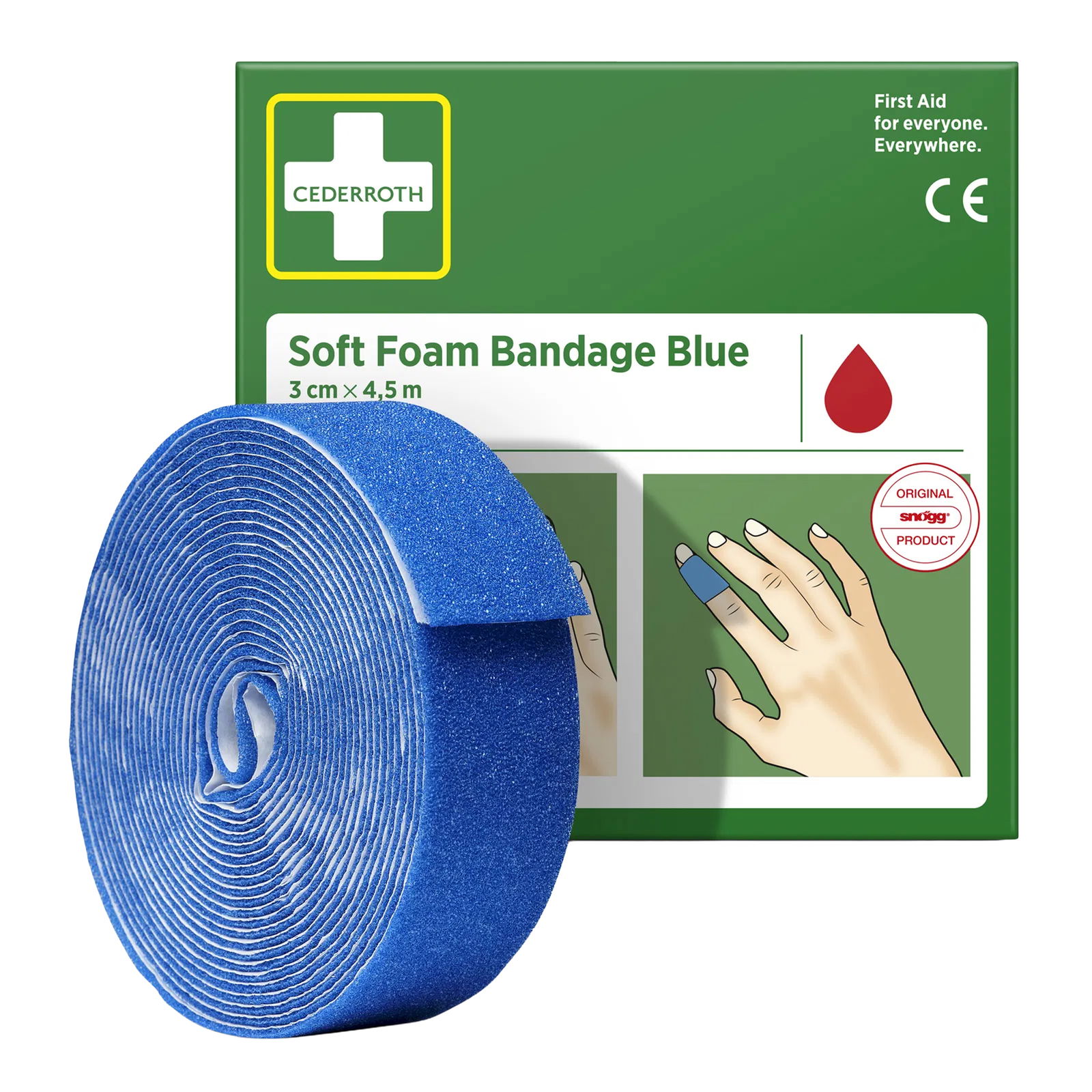 Foam bandage Cederroth 3 cm x 4.5 m