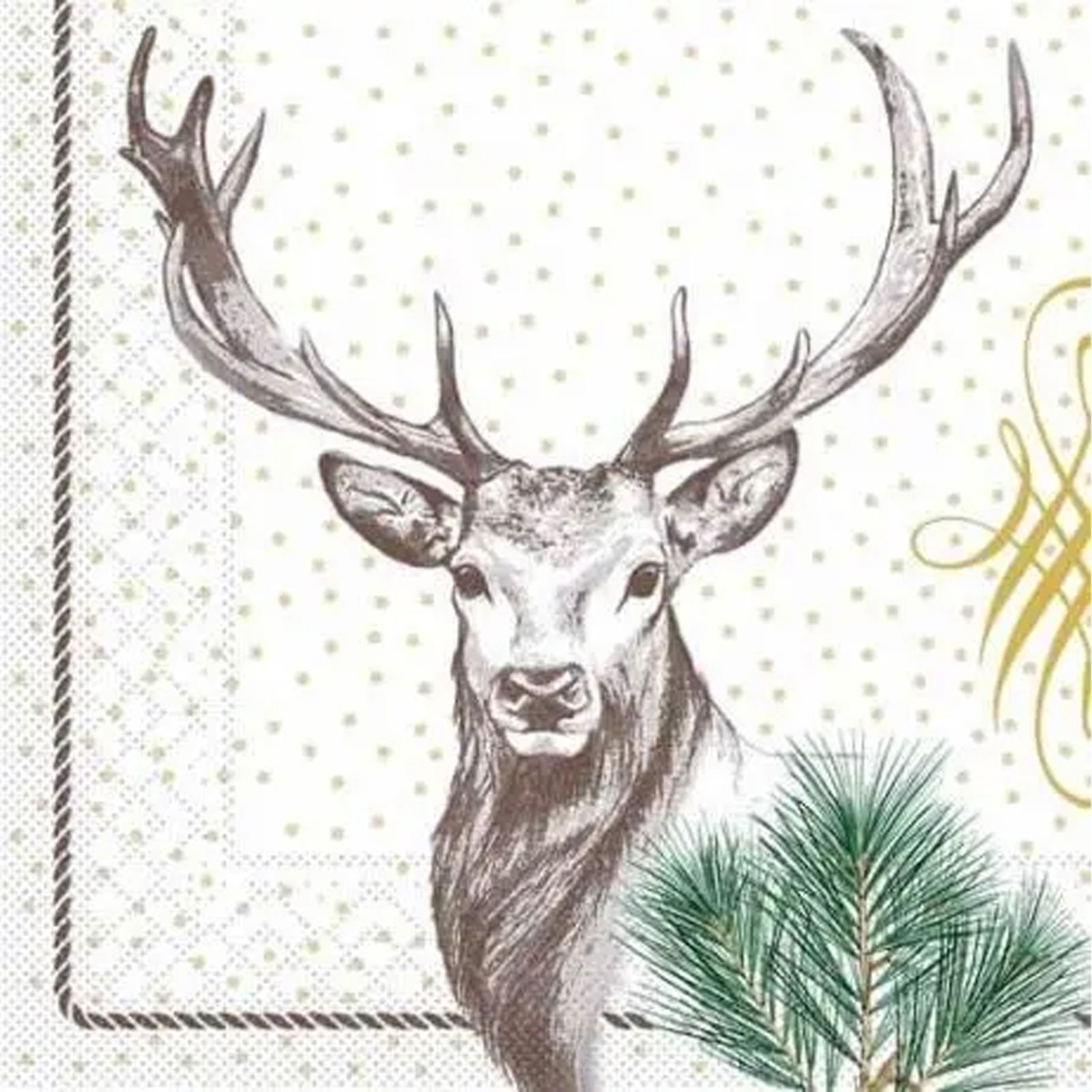 Servietten Tissue 33x33cm 1/4 Falz “Gustav”