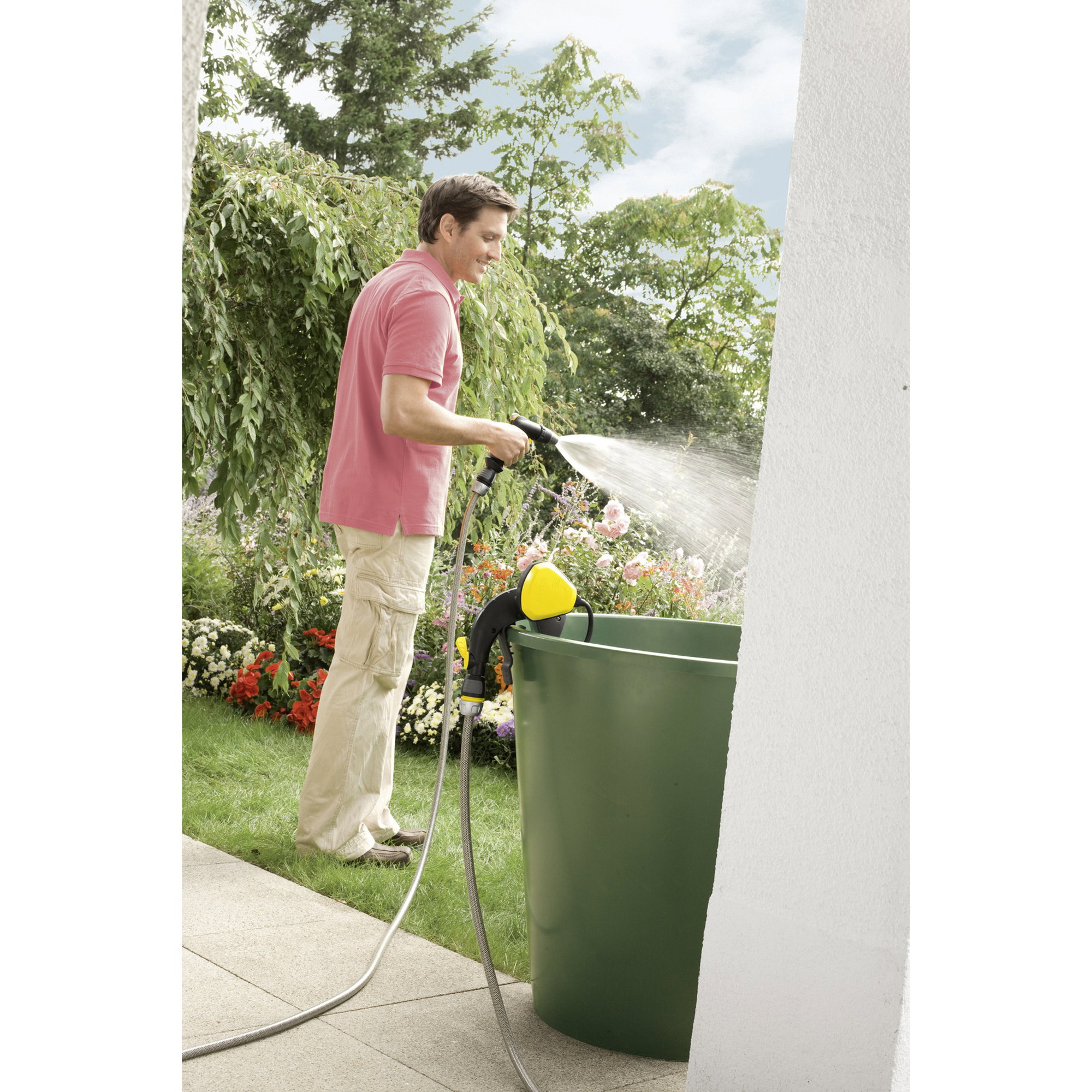Gartenbewässerung, Handdusche, Gartenbrause, Gartendusche, Gießkanne