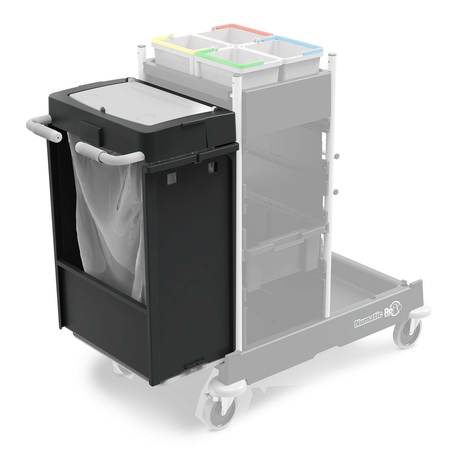 Abfalleinheit-Verkleidungssatz (1x 120 Liter)