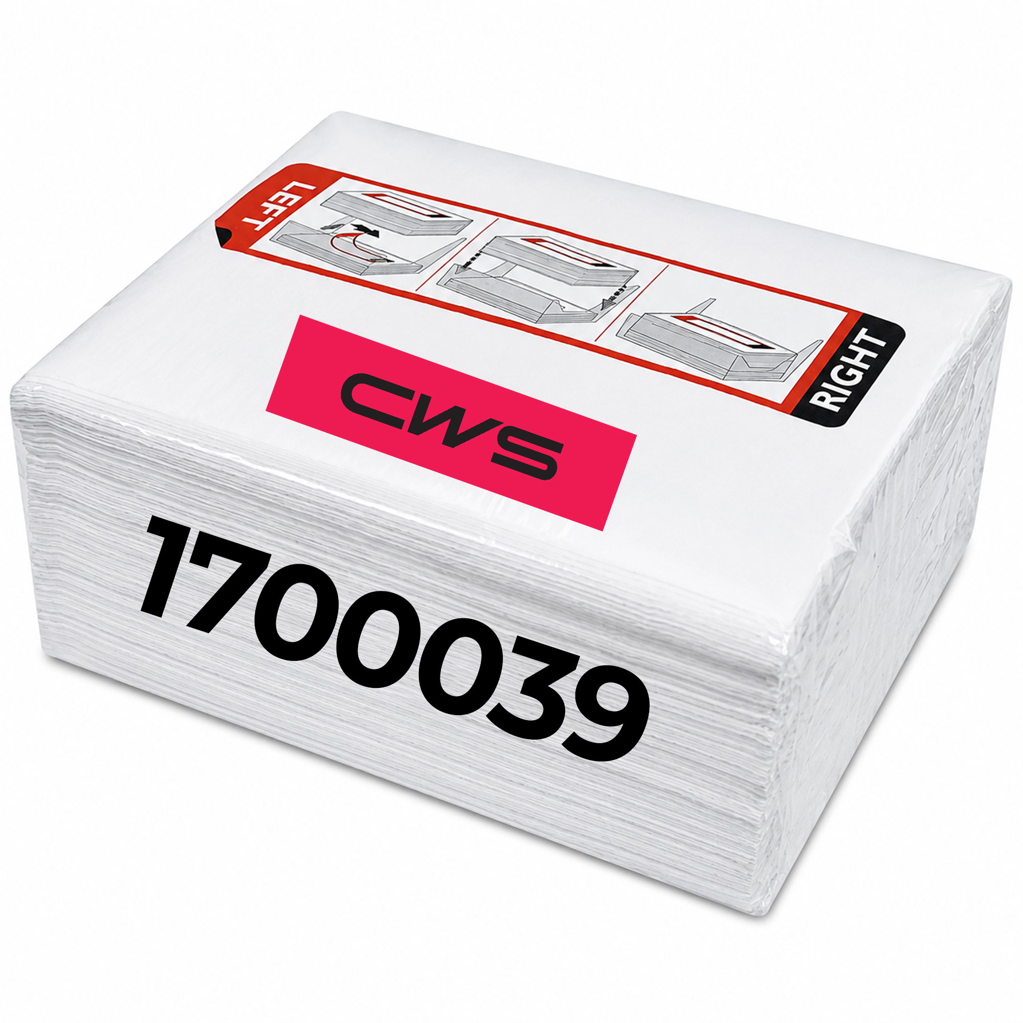 Papierhandtuchrollen | 2-lagig | Netzverstärktes Tissue | CWS 1700039 IQ Papertowel