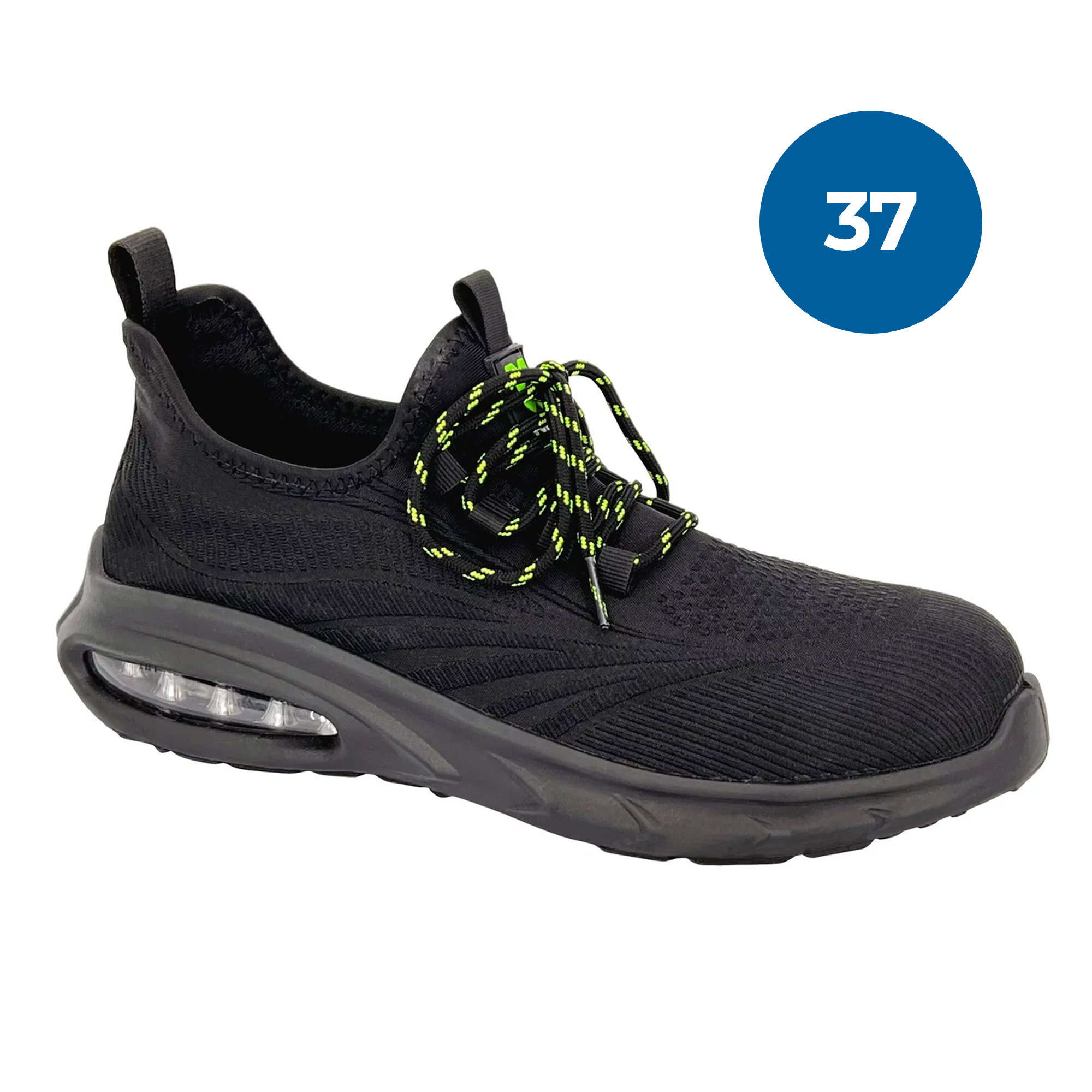 Sneaker, Schuh, Laufschuh, Schwarzer Schuh, Gummisohlen-Schuh