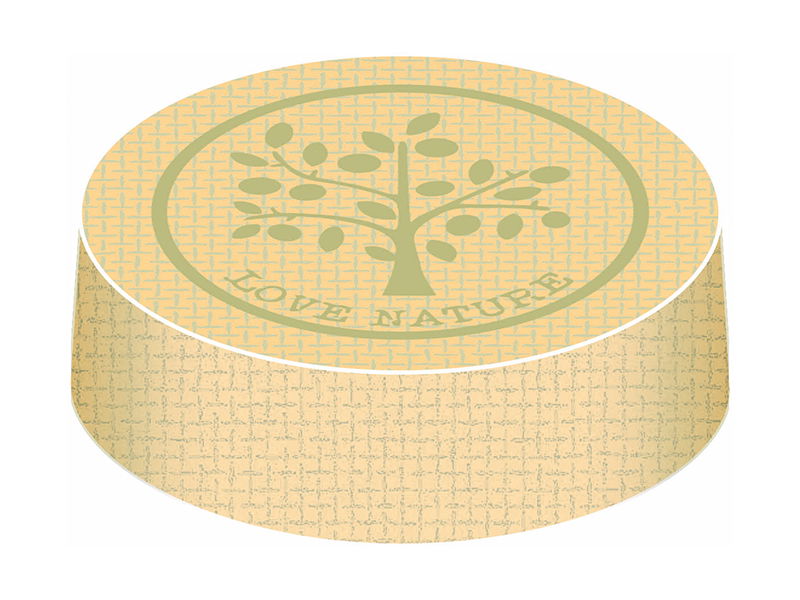 Mank Caps Glasabdeckung Love Nature Jute