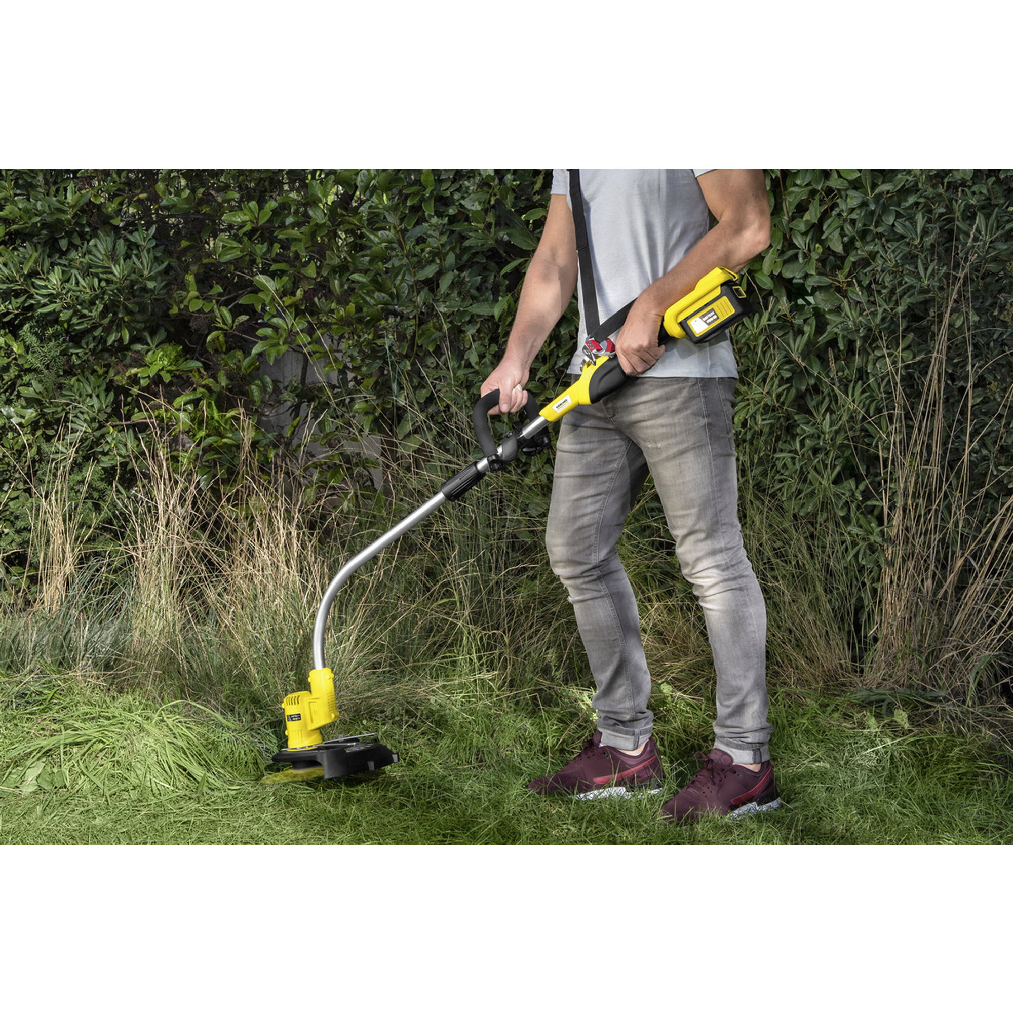 Heckenschere, Akkuschnittschneider, Gartenwerkzeug, Gelb, Mähwerkzeug