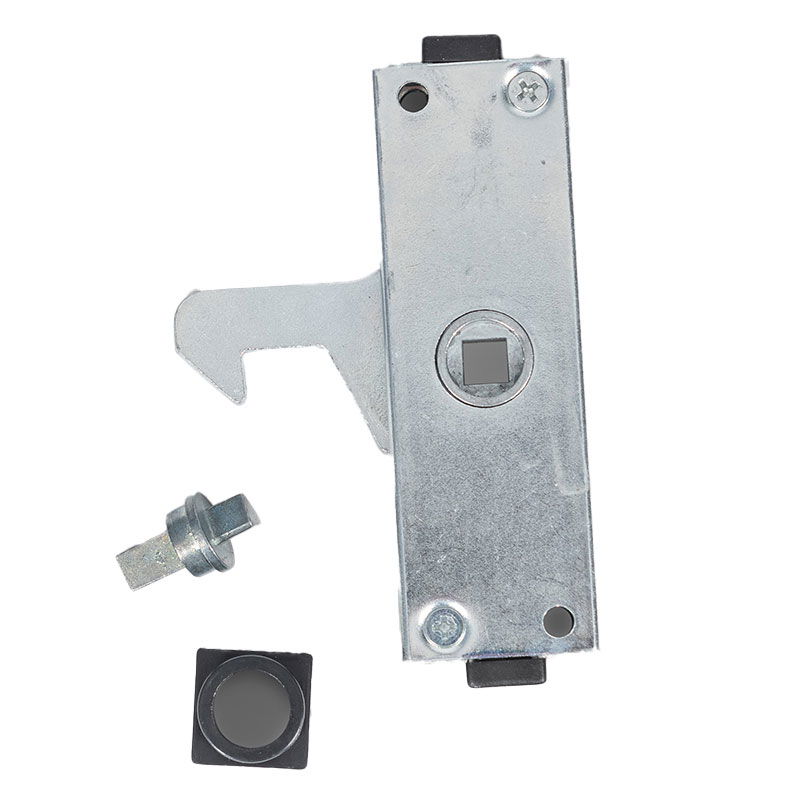 Hook lock with triangle and key retaining function