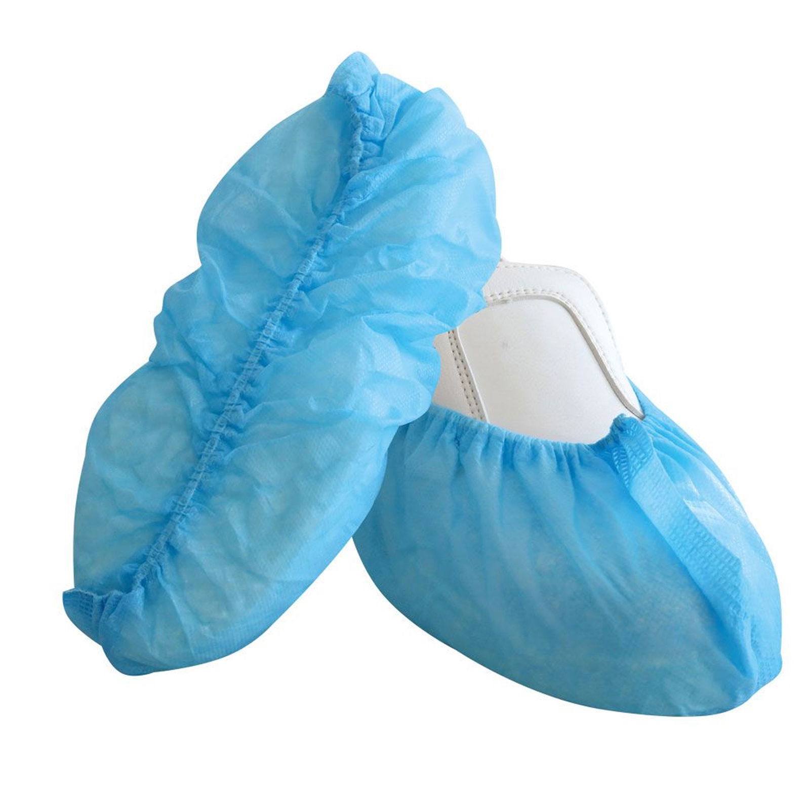 PP-Überschuhe blau mit Gummiband für Hygomat